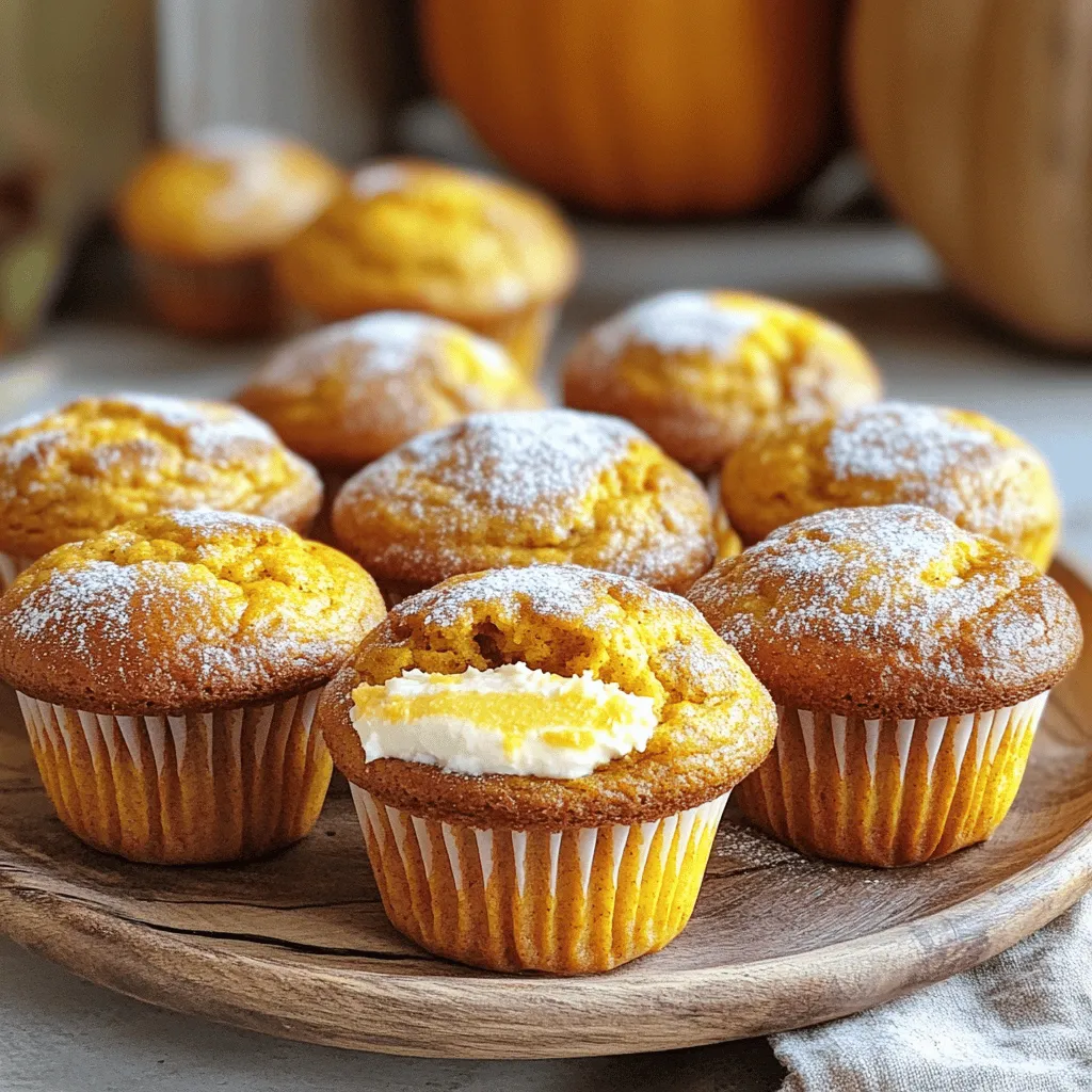 Pumpkin Cream Cheese Muffins Perfect Fall Treat Recipe