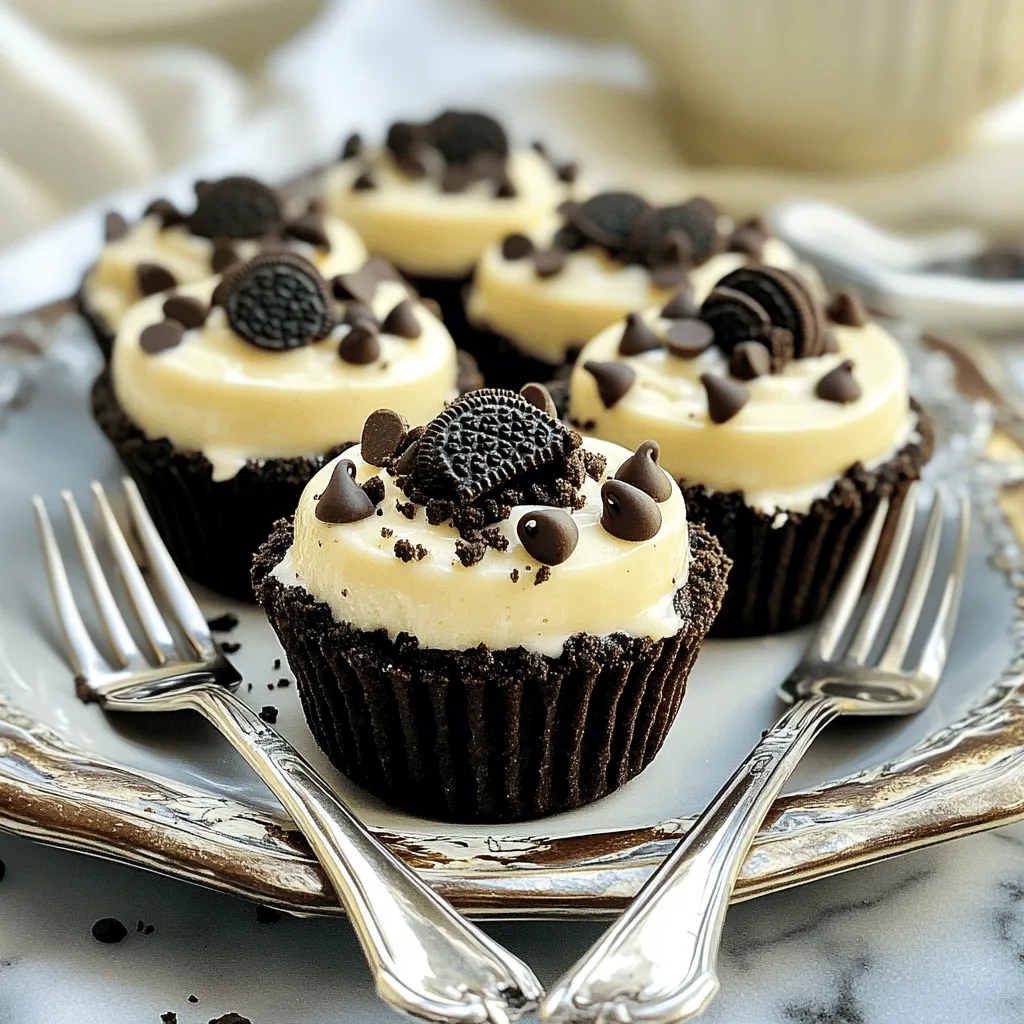 Oreo Cheesecake Cookie Cups Delightful Dessert Treat