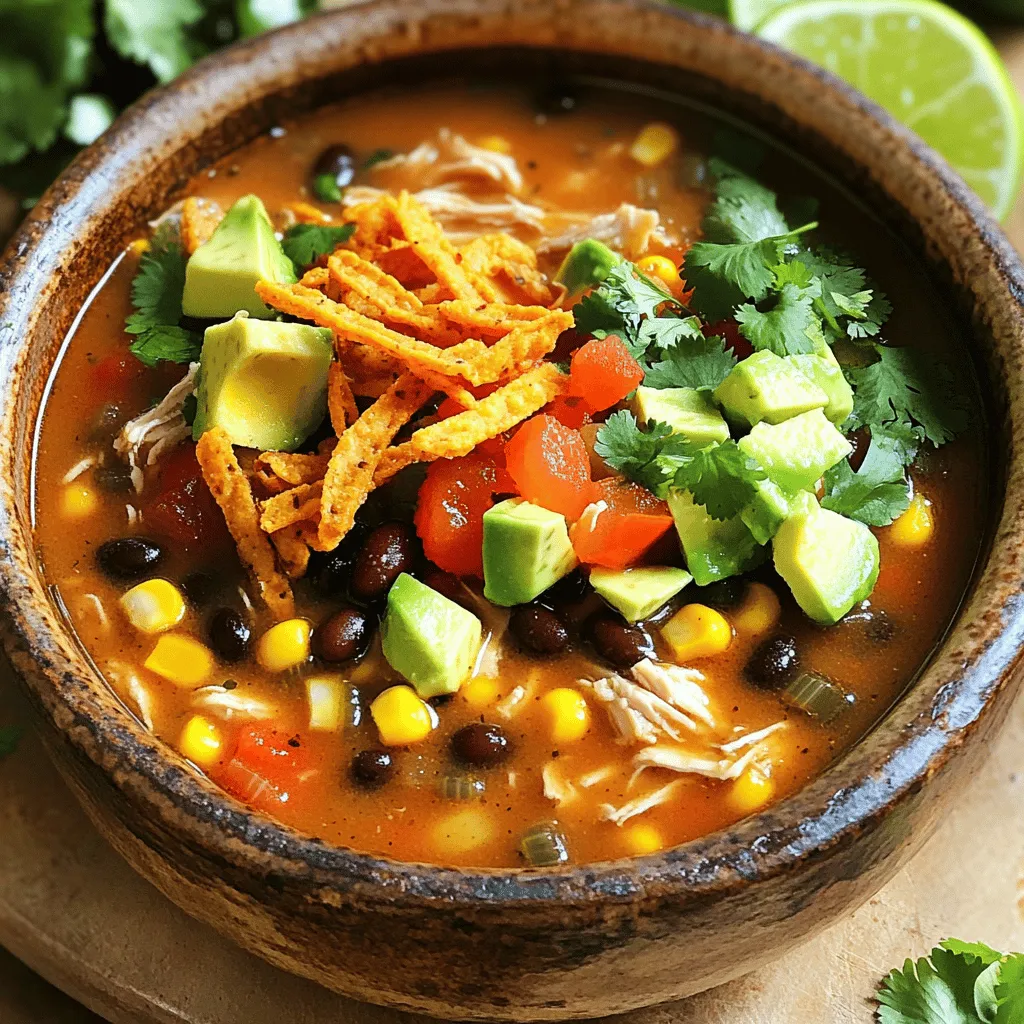 Instant Pot Chicken Tortilla Soup Flavorful and Fast