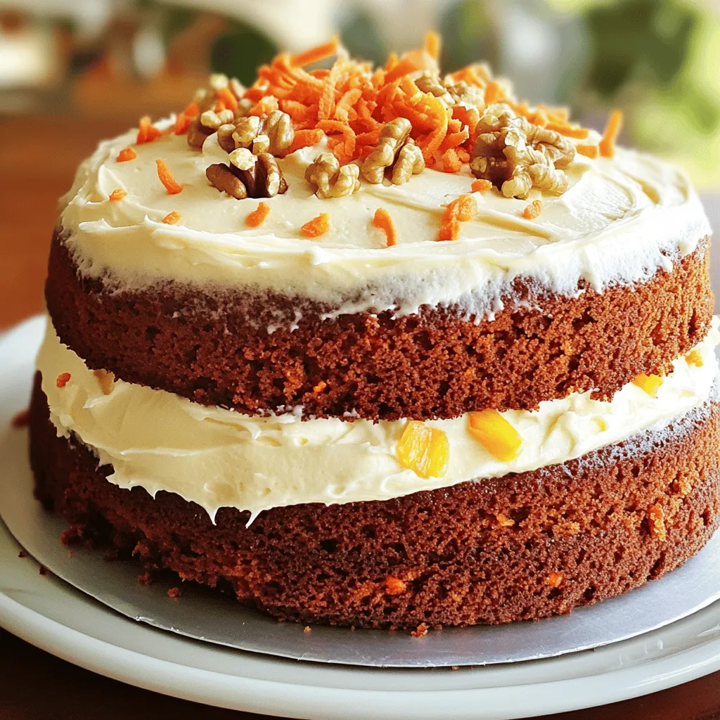 Carrot Cake Supreme Simple and Delicious Dessert Delight