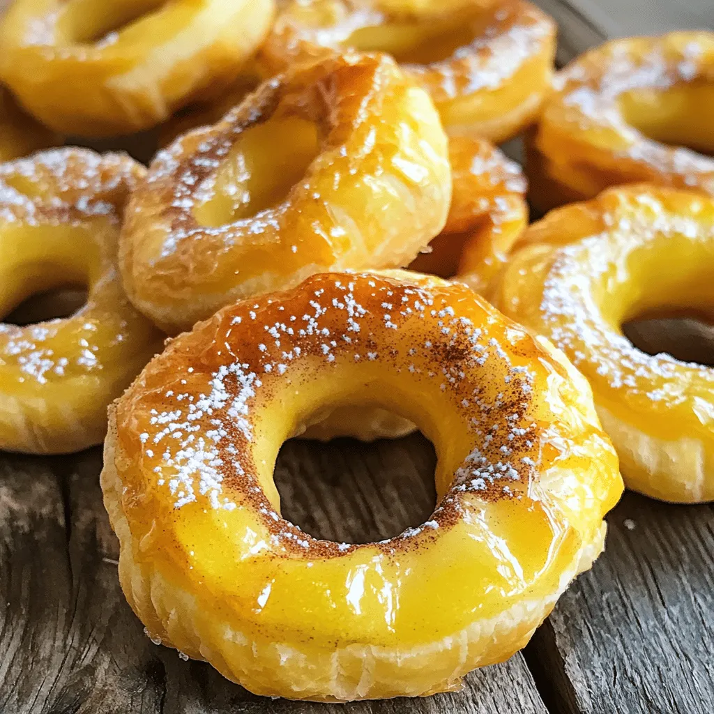 Puff Pastry Apple Rings Delightfully Sweet Treat