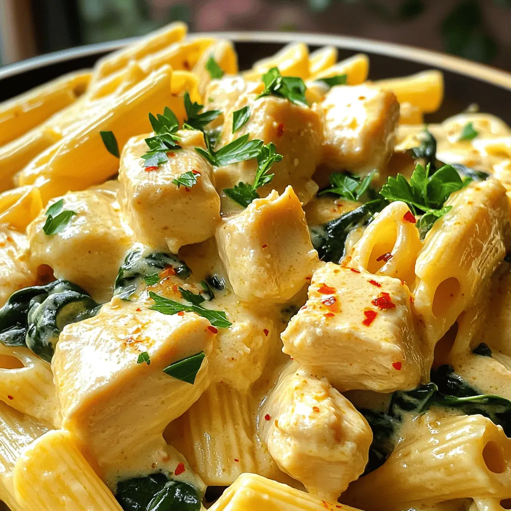 Creamy Parmesan Chicken Pasta Simple Family Meal