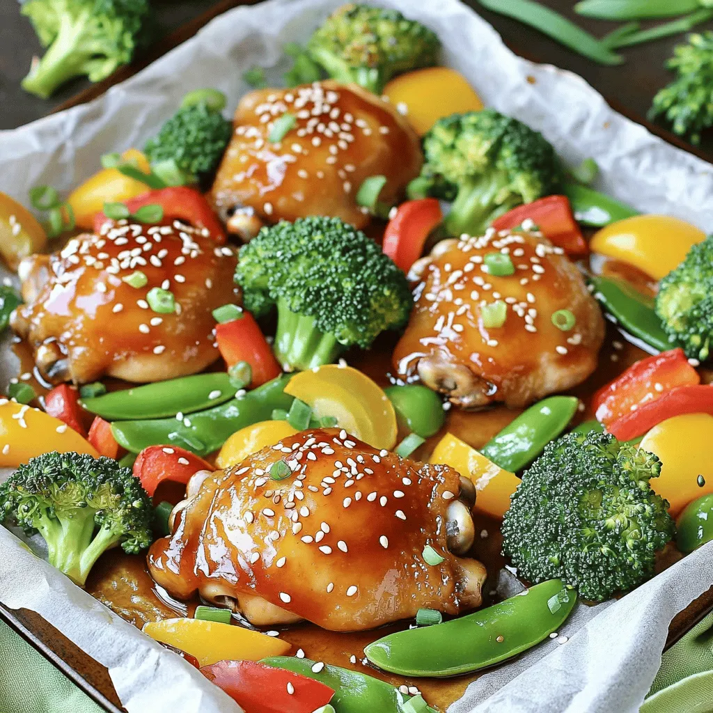 Sheet Pan Teriyaki Chicken Simple Family Dinner