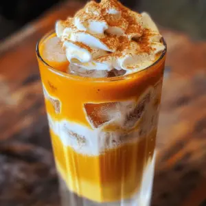 Here is what you need for the Pumpkin Brown Sugar Shaken Espresso Delight: - 2 shots of espresso or strong brewed coffee - 2 tablespoons pumpkin puree - 1 tablespoon brown sugar - 1/2 teaspoon pumpkin spice - 1/2 cup milk (dairy or non-dairy) - Ice cubes - Whipped cream (optional) - Additional pumpkin spice for garnish Gather these ingredients to create a cozy drink. Each item adds its own magic. The espresso gives a bold kick, while pumpkin puree adds creaminess. Brown sugar brings sweetness, and pumpkin spice adds warmth. You can use any milk you prefer, making this drink versatile. Don't forget the ice to keep it refreshing! Whipped cream is optional but makes it look fancy. Sprinkle more pumpkin spice on top for that perfect touch. Enjoy your flavorful adventure with this delightful recipe! - Brew two shots of espresso or strong coffee. - Allow it to cool slightly before mixing. - In a shaker, combine pumpkin puree, brown sugar, and pumpkin spice. - Slowly add the cooled espresso to the shaker. - Fill the shaker with ice cubes. - Shake vigorously for 15-20 seconds. - Prepare a serving glass with ice. - Froth the milk separately until it increases in volume. - Optionally, add sweeteners to the milk before frothing. - Strain the espresso mixture into the glass. - Layer the frothed milk over the espresso gently. - Top with whipped cream and a sprinkle of additional pumpkin spice. - Serve with a straw or a spoon. For the full recipe, check out the earlier section. Enjoy your drink! - Choose high-quality pumpkin puree for a rich taste. - Experiment with different types of milk, like oat or almond. - Ensure your espresso is cooled. This helps avoid dilution. - Shake the mixture until well combined. This step boosts the flavors. - Use a clear glass for a stunning visual effect. - Drizzle caramel or chocolate syrup on top for extra flair. {{image_4}} You can change the flavor of your Pumpkin Brown Sugar Shaken Espresso. If you want a stronger taste, add more pumpkin spice. If you prefer a milder flavor, reduce the spice. Another option is to add a splash of vanilla extract. This enhances the aroma and adds a sweet note. For a healthier version, consider using sugar alternatives. Sweeteners like stevia or monk fruit can work well in this drink. If you want a dairy-free option, try oat milk or almond milk instead of regular milk. These choices still give you a creamy texture and rich flavor. Make your drink even more festive by adding maple syrup. This adds a lovely fall twist to your beverage. You can also garnish with chopped pecans or crushed graham crackers. These toppings give your drink a nice crunch and extra flavor. By exploring these variations, you can create your own unique twist on the Pumpkin Brown Sugar Shaken Espresso. For the complete recipe, check the Full Recipe section. To keep your pumpkin puree fresh, store it in the fridge. Make sure it is in a sealed container. This helps maintain its taste and prevents it from spoiling. For brown sugar, keep it in an airtight container. This stops it from hardening and ensures it stays easy to use. You can brew your espresso ahead of time. Let it cool and then refrigerate it. This makes the process quicker when you are ready to enjoy your drink. Also, mixing the dry ingredients in advance saves time later. Just have them ready to go when you want to make your espresso delight. For the best flavor, use brewed coffee within two days. The taste is stronger and fresher this way. Your opened pumpkin puree should be consumed within a week. This keeps your drink tasting vibrant and avoids any waste. For more details, check the Full Recipe. - Follow the step-by-step instructions outlined above. - Yes, just ensure it is brewed strong for flavor consistency. Instant coffee can work well, but the taste may differ slightly. Use a strong brew to keep the flavor bold. - Use a combination of cinnamon, nutmeg, and ginger as a substitute. Mixing these spices gives a nice warm flavor similar to pumpkin spice. You can adjust the amounts based on your taste preferences. - Check local coffee shops or cafes for seasonal offerings. Many places serve this drink in the fall. If you can't find it, ask your favorite barista if they can make it for you! You can now make a delicious pumpkin brown sugar shaken espresso at home. This drink combines espresso, pumpkin puree, and spices for a perfect fall flavor. Following the steps ensures a great texture and taste. Remember to store extra ingredients properly and feel free to try different variations. Each option allows for creativity and personal touches. Enjoy your tasty creation and share it with friends or family. There's no better way to celebrate the season than with this cozy drink.
