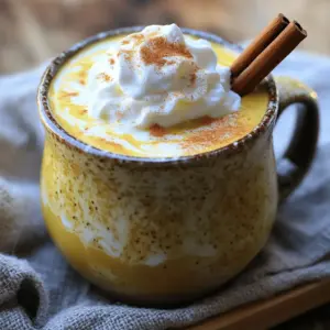 To make the best pumpkin spice latte, you need: - 1 cup milk (dairy or non-dairy) - 1/4 cup strong brewed coffee or espresso - 2 tablespoons pumpkin puree - 1 tablespoon sugar (to taste) - 1/2 teaspoon pumpkin pie spice (save extra for garnish) - 1/4 teaspoon pure vanilla extract - Whipped cream (for topping) These ingredients create a rich, creamy drink that tastes like fall. The pumpkin puree gives it a nice texture and flavor. The spices add warmth and depth. Garnishes can make your latte even better. Consider these options: - A generous dollop of whipped cream - Extra pumpkin pie spice for a sprinkle on top - A cinnamon stick for stirring and aroma These garnishes not only look pretty but also enhance the taste. They let you customize your drink to match your mood. If you prefer non-dairy options, you have choices! Here are some great substitutes: - Almond milk - Oat milk - Soy milk - Coconut milk These options can make your latte just as creamy and delicious. Choose what you like best, and enjoy a tasty drink without dairy! Start by pouring one cup of milk into a small saucepan. You can use dairy milk or any non-dairy alternative you like. Heat the milk over medium heat. Stir it gently now and then. You want it steaming but not boiling. This should take about three to four minutes. While the milk warms, brew your coffee or espresso. Use a method you enjoy. Make it strong for the best flavor. You need about a quarter cup of this rich brew. Once your milk is steamy, add two tablespoons of pumpkin puree. Next, mix in one tablespoon of sugar. You can adjust the sugar based on your taste. Then, add half a teaspoon of pumpkin pie spice and a quarter teaspoon of vanilla extract. Whisk the mixture until it becomes smooth and frothy. Now, take your favorite large mug and pour in the freshly brewed coffee. Watch as the rich coffee fills the mug. Carefully pour the creamy pumpkin milk over the coffee. See how the layers blend together? Top your drink with a generous dollop of whipped cream. For a nice touch, sprinkle some extra pumpkin pie spice on top. If you want, add a cinnamon stick for aroma and a hint of warmth. Stir gently before sipping to mix in the spice's lovely scent. Enjoy your Pumpkin Spice Latte Bliss! You can change the sweetness in your latte easily. Start with one tablespoon of sugar. Taste it, then add more if you like. Honey or maple syrup also works well. They give a nice flavor twist too. Remember, your taste buds are the best judge! If you want a creamy texture, froth your milk well. Use a milk frother, or shake it in a jar before heating. Almond milk froths well but may taste nutty. Oat milk is creamy and sweet, making it a great choice. Try different types to find your favorite! Add more spice to your latte for a kick! Try a dash of nutmeg or ginger for warmth. You can mix in a little cocoa powder for a chocolatey twist. Experiment with flavors to create your perfect drink. The key is to enjoy your unique blend! {{image_4}} To make a refreshing iced version, start with cold milk instead of heating it. Use 1 cup of cold milk and 1/4 cup of strong brewed coffee that’s cooled down. Mix the pumpkin puree, sugar, pumpkin pie spice, and vanilla in a glass. Stir well until smooth. Then, add ice to your glass, pour the coffee over the ice, and top it with the pumpkin milk mixture. Finish with whipped cream and a sprinkle of pumpkin pie spice. You can use various milk types for your latte. Try almond, oat, or coconut milk. Each brings a unique taste. Almond milk gives a light nutty flavor. Oat milk makes it nice and creamy. Coconut milk adds a hint of sweetness. Just follow the same steps for warming the milk. Enjoy the fun flavors these alternatives bring. For a vegan twist, simply use non-dairy milk like almond or soy milk. Replace sugar with maple syrup or agave for sweetness. The pumpkin puree and spices stay the same. Follow the same method for mixing your latte. This vegan version is just as tasty and satisfying. It's a great way to enjoy the season while sticking to your dietary choices. Consider these variations to find your favorite version of the pumpkin spice latte. Each one offers a fun twist on the classic recipe! After making your Pumpkin Spice Latte, you might have some pumpkin puree left. Store it in an airtight container. This keeps it fresh and ready for next time. You can keep it in the fridge for up to a week. If you want to store it longer, freeze it in small portions. Use ice cube trays for easy measurement later. Just thaw what you need for future lattes or other recipes. If you have leftover latte, don’t worry! Reheating is easy. Pour your latte into a small saucepan. Heat it gently over low heat. Stir often to avoid burning. You can also use a microwave. Heat it in 30-second bursts, stirring in between. Make sure it’s warm, not hot. Hot drinks can lose their creaminess. Enjoy it just like you made it fresh! Want to make your Pumpkin Spice Latte in bulk? It’s simple and saves time. Brew a big batch of coffee or espresso. Mix it with pumpkin puree, spices, and sugar in a large pot. Heat the milk separately, then combine everything. Store this mix in the fridge. When you’re ready for a latte, just heat it up. It’s a quick way to enjoy your favorite drink any time! The best pumpkin spice latte has rich, bold flavors. You need strong coffee and creamy milk. The pumpkin puree adds a smooth texture and natural sweetness. Pumpkin pie spice gives that cozy, warm taste. Using fresh ingredients, like pure vanilla extract, boosts the flavor. Whipped cream on top makes it feel special. A sprinkle of extra spice adds a nice touch, making your drink look pretty. Yes, you can use cold coffee. It may change the drink's warmth but can still taste great. A cold brew or iced coffee gives a refreshing twist. Just mix it with the pumpkin milk as you would hot coffee. If you prefer a chilled drink, consider blending it for a frosty version. This way, you can enjoy pumpkin spice year-round. To make this latte healthier, use low-fat milk or a non-dairy option. Unsweetened almond or oat milk works well. You can cut down on sugar or use a natural sweetener like honey or maple syrup. Adding more pumpkin puree boosts fiber without adding many calories. You can skip the whipped cream or use a lighter version. Enjoy your drink guilt-free while keeping all the yummy flavors! You learned how to make a great pumpkin spice latte from scratch. We covered key ingredients, options for garnishes, and non-dairy alternatives. I showed you step-by-step instructions for preparing, brewing, and mixing your drink. We discussed ways to adjust sweetness and tips for frothing milk. You can explore variations like iced recipes and vegan options. Remember to store any leftover puree and latte correctly. Enjoy your delicious homemade drink while sharing unique twists with friends. Now, go craft your ideal pumpkin spice latte!