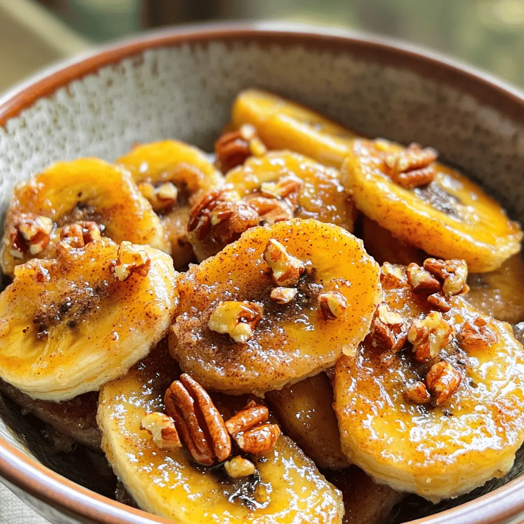 Pan Fried Cinnamon Bananas Simple Sweet Delight
