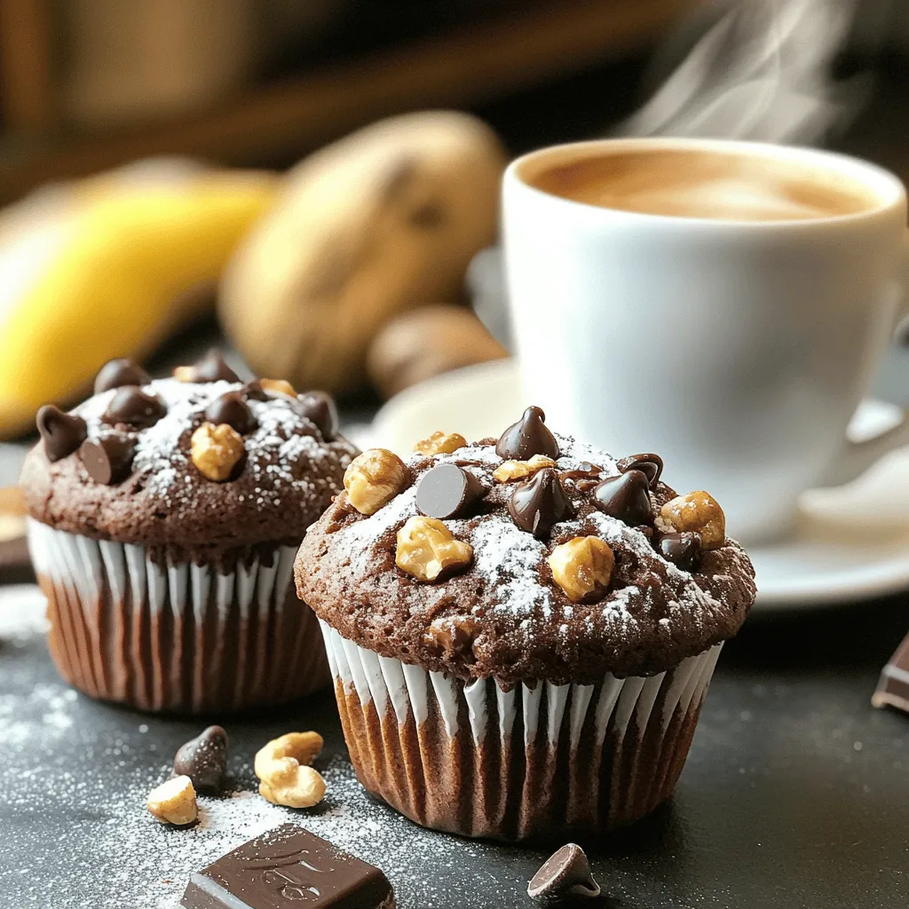 Double Chocolate Espresso Muffins for Rich Flavor