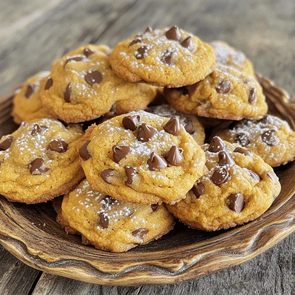 Chewy Pumpkin Cookies with Brown Butter Delight