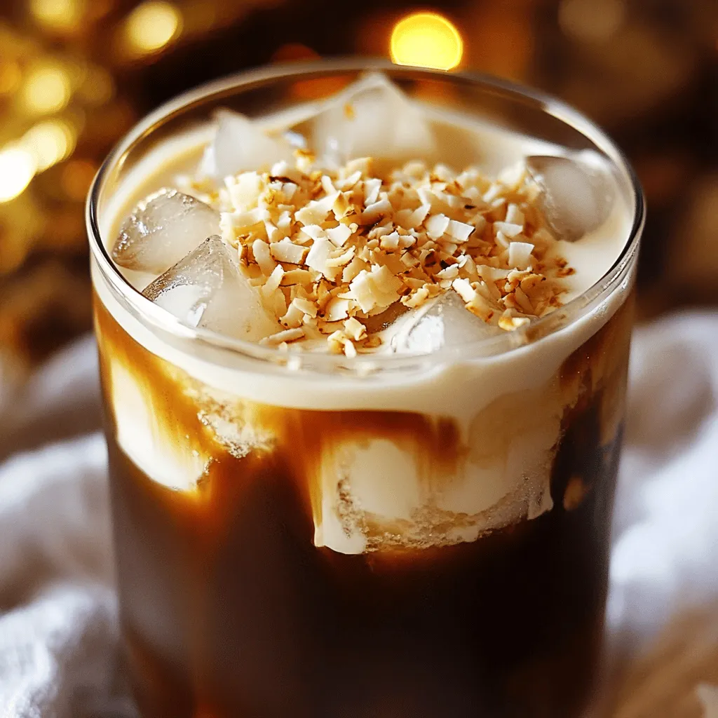 Coconut Cream Cold Brew Refreshing and Smooth Sip
