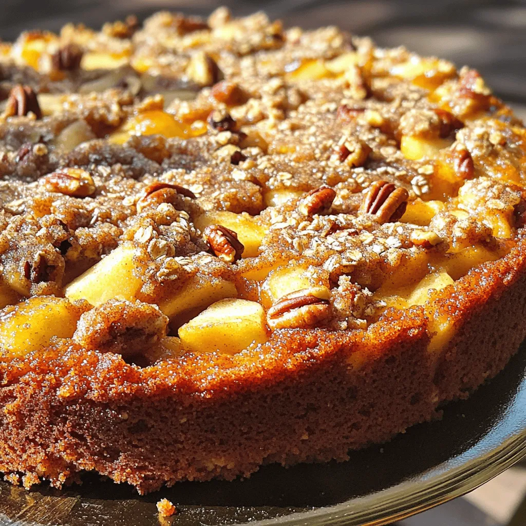 Savory Apple Pecan Cake for Easy Baking Delight