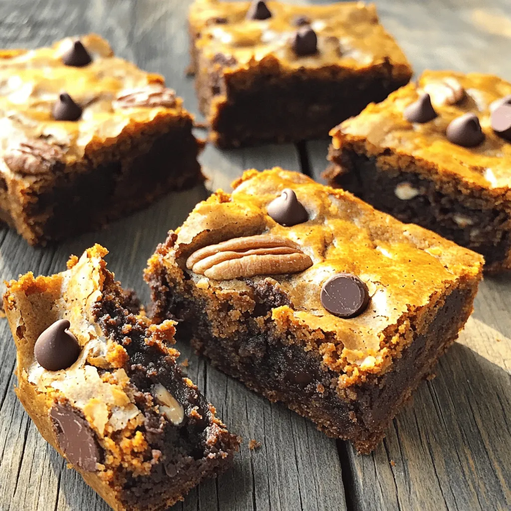 Chocolate Chip Pumpkin Blondies Irresistible Treat