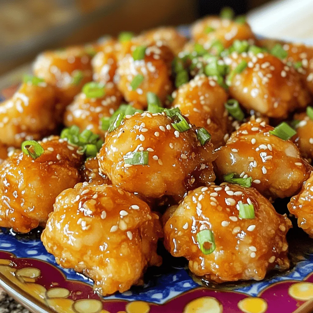Air Fryer Honey Garlic Chicken Bites Flavorful Treat