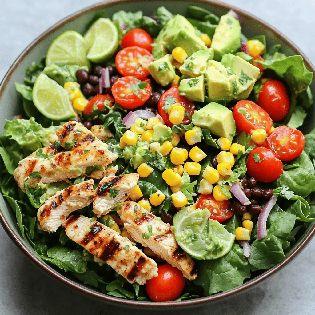 Easy Zesty Southwest Chicken Salad Fresh and Simple