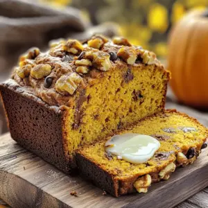 To make this yummy pumpkin banana bread, you need: - 1 cup mashed ripe bananas (about 2 medium bananas) - 1 cup canned pumpkin puree - 1/2 cup unsalted butter, softened - 1 cup packed brown sugar - 1/2 cup granulated sugar - 2 large eggs - 1 teaspoon pure vanilla extract - 2 cups all-purpose flour - 1 teaspoon baking soda - 1/2 teaspoon baking powder - 1 teaspoon ground cinnamon - 1/2 teaspoon ground nutmeg - 1/4 teaspoon ground ginger - 1/2 teaspoon salt These ingredients work together to create a moist and flavorful bread. You can add some fun extras to your bread: - 1/2 cup chopped walnuts or pecans for a nice crunch - 1/2 cup chocolate chips for a sweet touch These add-ins give your bread a tasty twist and make it even more special. If you want to swap out some ingredients, here are good ideas: - Use coconut oil instead of butter for a dairy-free option. - Swap in a gluten-free flour mix if you need to avoid gluten. - You can replace the granulated sugar with honey or maple syrup. These changes can still give you a great taste, so feel free to experiment! First, you need to prepare your oven. Preheat it to 350°F (175°C). This step is key for even baking. Next, grab a 9x5-inch loaf pan. Grease it well on the sides and bottom. This helps your bread slide out easily after baking. Set the pan aside and get ready for mixing. In a large bowl, combine your wet ingredients. Start by softening 1/2 cup of butter. You can use an electric mixer or a wooden spoon. Add 1 cup of brown sugar and 1/2 cup of granulated sugar. Mix until smooth and fluffy, about 3 to 5 minutes. Next, add 1 cup of mashed ripe bananas, 1 cup of canned pumpkin puree, 2 large eggs, and 1 teaspoon of pure vanilla extract. Mix it all well until smooth and fully combined. You want a nice, creamy texture. Now, it’s time to prepare the dry ingredients. In a separate bowl, whisk together 2 cups of all-purpose flour, 1 teaspoon of baking soda, 1/2 teaspoon of baking powder, 1 teaspoon of ground cinnamon, 1/2 teaspoon of ground nutmeg, 1/4 teaspoon of ground ginger, and 1/2 teaspoon of salt. This ensures that all your spices and leavening agents are mixed well. Gradually add this dry mix to your wet mixture. Stir gently until just combined. A few lumps are fine; don’t overmix. If you want, fold in 1/2 cup of chopped walnuts or pecans and 1/2 cup of chocolate chips for extra flavor. Pour the final batter into your greased loaf pan. Smooth the top with a spatula for even baking. To get the best texture in your pumpkin banana bread, follow these tips: - Use ripe bananas. They should be soft and brown. This adds sweetness and moisture. - Mix the wet ingredients first. Combine butter, sugars, bananas, pumpkin, eggs, and vanilla. - Don’t overmix the batter. Stir gently until just combined. A few lumps are okay. - Bake until golden brown. Check doneness with a toothpick. It should come out clean. Here are some common pitfalls to watch out for: - Using unripe bananas. They won’t give the bread the right sweetness. - Overmixing the batter. This can make the bread tough. - Not measuring flour correctly. Too much flour can dry out the bread. - Skipping the cooling time. Letting it cool helps keep the bread moist. You can enhance the flavor and serving of your bread with these ideas: - Add nuts. Chopped walnuts or pecans give a nice crunch. - Include chocolate chips. They add a sweet touch. - Serve warm. A pat of butter or cream cheese makes it even better. - Pair with coffee or tea. This creates the perfect cozy snack. {{image_4}} To make vegan pumpkin banana bread, swap eggs with flaxseed meal. Mix 1 tablespoon of flaxseed meal with 2.5 tablespoons of water. Let it sit for 5 minutes to thicken. Use the same amount of mashed bananas and pumpkin. Replace butter with coconut oil or vegan butter. This keeps it rich and moist while being plant-based. For a gluten-free version, use a gluten-free flour blend. Make sure it has a good mix of starches and proteins. Check for xanthan gum in the blend; it helps with the texture. Follow the same steps in the recipe. Add a bit more baking powder if needed. Your bread will still taste great without gluten. You can mix in a few other flavors to jazz up your pumpkin banana bread. Consider adding: - Dried fruit: Raisins or cranberries add sweetness. - Spices: A pinch of cardamom or allspice brings warmth. - Zest: Lemon or orange zest gives a fresh twist. - Nut butters: Swirl in almond or peanut butter for richness. These options help you customize your bread to fit your taste. Enjoy experimenting! To keep your pumpkin banana bread fresh, store it in an airtight container. This helps keep moisture in and prevents it from drying out. You can also wrap it in plastic wrap before placing it in the container. Keep the bread at room temperature for up to three days. If you want to store it longer, place it in the fridge. This can extend its life for about a week. Just remember, cold bread may lose some of its soft texture. Freezing is a great option if you have extra bread. First, let the bread cool completely. Wrap it tightly in plastic wrap, ensuring no air gets in. Then place it in a freezer bag. Label the bag with the date. This way, you can track how long it's been frozen. Your pumpkin banana bread can stay fresh for up to three months in the freezer. When you’re ready to enjoy it, just thaw at room temperature. Reheating your bread can bring back its warmth and flavor. For the best results, preheat your oven to 350°F (175°C). Place the bread on a baking sheet and cover it with foil. Heat for about 10 to 15 minutes or until warm. If you want to use a microwave, slice the bread, then heat slices for about 10 to 15 seconds. This way, you'll keep it soft and tasty. Enjoy it warm with butter or cream cheese! Yes, you can use fresh pumpkin! Start by roasting a small pumpkin. Cut it in half, scoop out the seeds, and place it cut-side down on a baking sheet. Roast at 400°F (200°C) for about 45 minutes or until soft. Once it's cool, scoop the flesh into a bowl and mash it well. Use it in place of canned pumpkin. This fresh pumpkin brings a lovely flavor to your bread. Pumpkin banana bread stays fresh for about 3 to 5 days at room temperature. Store it in an airtight container to keep it soft. If you want it to last longer, refrigerate it for up to a week. You can also freeze it. Wrap it tightly in plastic wrap and then foil. It will last for about 3 months in the freezer. Thaw it in the fridge overnight before enjoying. Absolutely! This recipe works great for mini loaves. Divide the batter into smaller loaf pans, filling each about halfway. Bake them for about 30 to 40 minutes. Check for doneness with a toothpick. If it comes out clean or with a few crumbs, they are ready. Mini loaves are perfect for sharing or gifting! You've learned how to make pumpkin banana bread, a tasty blend of flavors. We covered key ingredients, step-by-step instructions, and handy tips. Remember, choosing the right ingredients and avoiding common mistakes are key. The variations let you tailor the bread to your needs, like making it vegan or gluten-free. Proper storage helps keep your loaf fresh. Now you can bake with confidence and impress anyone with your delicious bread. Enjoy every bite of your creation!