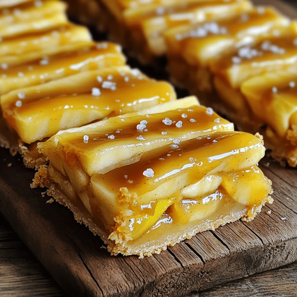 Salted Caramel Apple Pie Bars Irresistible Treats