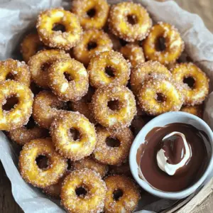 - 1 ½ cups warm water (between 110°F to 115°F) - 2 tablespoons granulated sugar - 1 packet (2 ¼ teaspoons) active dry yeast - 4 cups all-purpose flour - ½ cup baking soda - 1 large egg, beaten (for egg wash) - ½ cup unsalted butter, melted - 1 teaspoon salt - ¼ cup granulated sugar (for topping) - 1 tablespoon ground cinnamon When making cinnamon sugar pretzel bites, measuring your ingredients is key. Use a kitchen scale for precise flour measurements. Warm water helps activate yeast. Check the temperature with a kitchen thermometer to ensure it's right. Mixing the sugar and yeast in warm water creates bubbles after about five minutes. This shows your yeast is active. Knead the dough until smooth and elastic, about five minutes. This strengthens the dough. Let it rise in a warm spot, covered with a towel, until it doubles in size. If you want a different flavor, try using brown sugar instead of white sugar. For a dairy-free option, use coconut oil in place of unsalted butter. You can also swap all-purpose flour for whole wheat flour for a healthier bite. If you prefer a gluten-free option, use a gluten-free flour blend. Just make sure it's a 1:1 blend for the best results. To start, you need warm water. Use about 1 ½ cups. Check the temperature; it should be between 110°F and 115°F. This warmth wakes up the yeast. In a big bowl, mix the warm water with 2 tablespoons of granulated sugar. Then, sprinkle 1 packet of active dry yeast on top. Stir gently, then let it sit for about 5 minutes. You want it to get frothy and bubbly. This means the yeast is alive and ready to go. After your yeast is nice and frothy, it’s time to make the dough. Add the melted butter, salt, and 4 cups of all-purpose flour to the bowl. Mix until everything comes together into a soft dough. Next, put the dough on a lightly floured surface. Knead it for about 5 minutes. You want it to be smooth and elastic. When you finish, form the dough into a ball. Place it in a greased bowl and cover it with a clean kitchen towel. Let it rise in a warm spot for about 1 hour. It should double in size. Once your dough has risen, preheat your oven to 450°F. Line a baking sheet with parchment paper. This helps prevent sticking. Gently punch down the dough to remove excess air. Divide it into small pieces and roll each into a rope about 1 inch thick. Cut these ropes into 1-inch pieces. Now, boil 8 cups of water in a large pot. Carefully stir in ½ cup of baking soda. It will bubble, so watch out! Drop the pretzel bites into the boiling water in batches. Cook them for 30 seconds, then use a slotted spoon to take them out. Place them on your baking sheet. Brush the tops with a beaten egg for a nice golden color. In a small bowl, mix ¼ cup of granulated sugar with 1 tablespoon of ground cinnamon. Sprinkle this sweet mixture over the pretzel bites. Finally, bake the bites for 12-15 minutes. They should look golden brown and puffed. Once they're done, let them cool slightly before serving. Enjoy these warm, tasty treats! To achieve soft and chewy pretzel bites, the key is in the dough. Make sure your water is warm, not hot. The ideal range is between 110°F to 115°F. This temperature helps the yeast grow, making your bites fluffy. Knead the dough for about five minutes until it feels smooth. Let it rise in a warm place. This step is crucial, as it allows the dough to double in size. Avoid using cold water. This slows down yeast activation. Don’t skip the boiling step with baking soda. This gives pretzels their classic crust. Also, make sure you evenly coat the pretzel bites with the cinnamon sugar mix. If you miss spots, some bites will taste bland. You'll need a few kitchen tools to make this recipe easier: - Mixing bowl: For combining the dough ingredients. - Slotted spoon: For removing pretzel bites from boiling water. - Baking sheet: To hold the bites while they bake. - Parchment paper: To prevent sticking and make cleanup easy. - Kitchen towel: To cover the dough as it rises. Having the right tools makes baking more fun and less stressful! {{image_4}} You can change up the taste of your pretzel bites with fun flavor additions. Try mixing in chocolate chips for a sweet twist. You can also use cheese, like cheddar or mozzarella, for a savory snack. Just sprinkle the cheese on top before baking. This makes each bite a tasty surprise! If you need gluten-free pretzel bites, swap the all-purpose flour. Use a gluten-free flour blend instead. Look for a blend that works well for baking. This way, you can still enjoy these delicious bites. Just make sure to follow the same steps in the recipe. Toppings can change the whole vibe of your pretzel bites. Instead of cinnamon sugar, try garlic and parmesan for a savory treat. You can also use everything bagel seasoning for a crunchy, flavorful bite. Let your creativity shine with your favorite toppings! After you make your cinnamon sugar pretzel bites, let them cool. Once cooled, place them in an airtight container. You can keep them at room temperature for up to two days. If you want to keep them fresh longer, store them in the fridge. This helps maintain their soft texture. To reheat the pretzel bites, you can use an oven or a microwave. For the oven, preheat it to 350°F (175°C). Place the bites on a baking sheet and warm them for about 5-10 minutes. This will help them regain their softness. If you use a microwave, heat them for 10-15 seconds. Be careful not to overheat them, or they may become tough. You can freeze pretzel bites for later! Place them in a single layer on a baking sheet. Freeze them for about an hour until solid. Then, transfer them to a freezer-safe bag. They will stay good for up to three months. When you want to enjoy them, thaw in the fridge overnight and reheat as mentioned above. No, you should not use cold water. Warm water helps activate the yeast. It should be between 110°F to 115°F. This temperature allows the yeast to bubble and rise. If the water is cold, the yeast won't work well. Stick to warm water for the best results. You can tell the dough has risen enough when it has doubled in size. This takes about one hour in a warm place. You can also gently poke the dough; if it springs back slowly, it is ready. A well-risen dough will feel light and airy. You can dip your pretzel bites in many tasty options. A small bowl of melted chocolate is a sweet treat. Cream cheese dip adds a rich flavor. You can also try warm caramel sauce or a tangy mustard dip. Each dip adds a fun twist to your snack! You learned about making soft pretzel bites with this guide. We covered all the key steps, from choosing ingredients to baking delicious treats. I shared tips for perfecting your pretzels and avoiding common errors. You can also explore fun flavor variations and storage tips. Making these pretzel bites can be easy and fun. Get creative and enjoy them fresh or store them for later. Your pretzel-making adventure starts now!