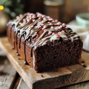 To make this bakery-style chocolate peppermint loaf, you will need: - 1 ¾ cups all-purpose flour - ½ cup unsweetened cocoa powder - 1 teaspoon baking soda - ½ teaspoon salt - 1 cup granulated sugar - ½ cup packed brown sugar - ¾ cup unsalted butter, softened - 3 large eggs - 1 teaspoon vanilla extract - ½ teaspoon peppermint extract - 1 cup buttermilk (add vinegar to milk if needed) You can enhance the loaf with these fun add-ins: - ½ cup mini chocolate chips For a sweet finish, gather these glaze ingredients: - 1 cup powdered sugar - 2 tablespoons milk - ½ teaspoon peppermint extract - A few drops of food coloring (optional) Start by preheating your oven to 350°F (175°C). Take a 9x5-inch loaf pan and grease it lightly. You can also line it with parchment paper for easy removal later. In a medium bowl, whisk together the following dry ingredients: - 1 ¾ cups all-purpose flour - ½ cup unsweetened cocoa powder - 1 teaspoon baking soda - ½ teaspoon salt Make sure these ingredients are mixed well. Set this aside while you prepare the wet ingredients. In a large bowl, cream together: - ¾ cup unsalted butter, softened - 1 cup granulated sugar - ½ cup packed brown sugar Beat this mixture until it looks light and fluffy. This will take about 3 to 5 minutes. Next, add 3 large eggs into the butter-sugar mix. Do this one at a time, mixing well after each addition. Then, stir in: - 1 teaspoon vanilla extract - ½ teaspoon peppermint extract Mix until everything is well combined. Now, it's time to mix the dry and wet ingredients. Gradually add the dry mixture to the wet mix. Alternate with: - 1 cup buttermilk Start by adding 1/3 of the dry mix, then half of the buttermilk. Repeat this process, finishing with the dry ingredients. Mix just until combined. If you like, fold in: - ½ cup mini chocolate chips Pour the batter into your prepared loaf pan. Use a spatula to smooth the top. Place it in your oven and bake for 50-60 minutes. Check if it's done by inserting a toothpick in the center. It should come out clean. While the loaf cools, prepare the glaze. In a small bowl, mix together: - 1 cup powdered sugar - 2 tablespoons milk - ½ teaspoon peppermint extract Stir until smooth. If you want, add a few drops of food coloring for a festive touch. Once the loaf has cooled completely, drizzle the glaze over the top. Finish by sprinkling crushed peppermint candies for a lovely look. Baking time is key for a moist loaf. Bake for 50 to 60 minutes at 350°F. To check if it's done, use a toothpick. Insert it into the center of the loaf. If it comes out clean, your loaf is ready. If not, give it a few more minutes and check again. Overmixing can make your loaf dense. Mix the batter until just combined. When adding dry ingredients, alternate with buttermilk. Start with dry, then half the buttermilk, and repeat. This method helps keep the loaf light and fluffy. Remember, lumps are okay! Let your loaf cool in the pan for about 10 minutes. This helps it set. Then, move it to a wire rack. Cooling on the rack allows air to circulate. This prevents sogginess. Avoid cutting too soon; wait until it’s completely cool. Your glaze should be smooth and pourable. Mix powdered sugar, milk, and peppermint extract. If it’s too thick, add a drop more milk. If it’s too thin, add more powdered sugar. For fun, add food coloring for a festive look. Drizzle it over the cooled loaf for a sweet finish. {{image_4}} You can switch up the flavors in your chocolate peppermint loaf. Try adding orange zest for a citrus twist. Another option is to use almond extract instead of peppermint. You can even mix in some espresso powder for a rich coffee flavor. Each of these changes brings a new taste that can surprise your guests. For a lighter version, you can use whole wheat flour instead of all-purpose flour. This adds fiber and nutrients. You can also swap the granulated sugar for coconut sugar or a sugar substitute. If you want to cut down on fat, use applesauce or Greek yogurt in place of some butter. These choices keep the loaf moist and tasty. Get creative with your toppings! Instead of crushed peppermint, try using chopped nuts or mini marshmallows. You can also drizzle melted dark chocolate over the loaf for a decadent touch. If you want a different glaze, mix in some orange juice or coffee instead of milk. This adds a unique flavor and makes your loaf stand out. To keep your chocolate peppermint loaf fresh, store it in an airtight container. This will protect it from air and moisture. You can also wrap it tightly in plastic wrap. Make sure to place it at room temperature for the best flavor. If you want to keep it longer, consider refrigeration. However, this may change the texture slightly. Freezing is a great option if you have leftovers. First, let the loaf cool completely. Then, wrap it tightly in plastic wrap and aluminum foil. This double layer prevents freezer burn. You can freeze the loaf for up to three months. When you're ready to enjoy it, simply thaw it in the fridge overnight. To reheat, slice the loaf into pieces. Place the slices on a microwave-safe plate. Heat them in the microwave for 10 to 15 seconds. This will warm them up without drying them out. If you prefer, you can use an oven. Preheat it to 350°F (175°C) and warm the slices for about 5 to 10 minutes. Enjoy your warm, cozy treat! Yes, you can. If you don't have buttermilk, you can make your own. Just mix 1 cup of milk with 1 tablespoon of vinegar. Let it sit for 5 to 10 minutes. This will give you a similar taste and texture. To store your loaf, wrap it tightly in plastic wrap. You can also use aluminum foil. Place it in an airtight container. Keep it at room temperature for up to 3 days. For longer storage, refrigerate it. You can freeze it for up to 3 months. Yes, you can use other flours. Whole wheat flour is a good choice. It will change the texture a bit. Gluten-free flour blends can also work. Just make sure they have a binding agent to help the loaf hold together. If you don't have peppermint extract, you can use vanilla extract. Almond extract is another option. It won’t be minty but will still add flavor. Try adding a bit of crushed mint leaves if you have fresh mint on hand. The glaze will last for about 1 week in the fridge. Keep it in an airtight container. If it thickens too much, just add a splash of milk to thin it out. This blog post covered all you need to know to make a delicious chocolate peppermint loaf. We looked at ingredients, step-by-step baking instructions, helpful tips, and cool variations. Storing your loaf properly keeps it fresh and tasty. Remember, baking takes practice, so don’t worry if it isn’t perfect the first time. Enjoy experimenting and make this loaf your own! Happy baking!
