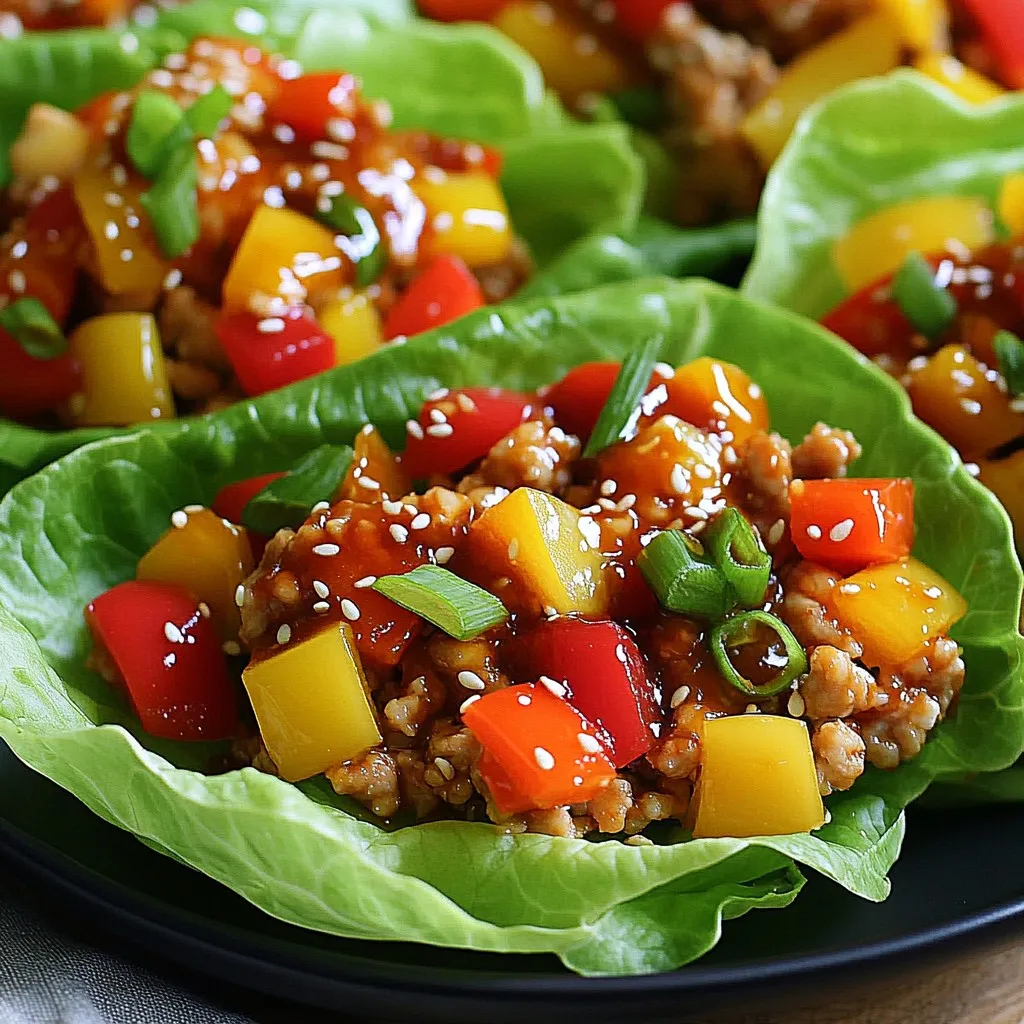 Viral Honey Sriracha Chicken Lettuce Wraps Delight