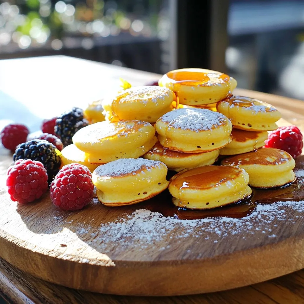 Creamy Lemon Ricotta Pancake Bites Savory and Light