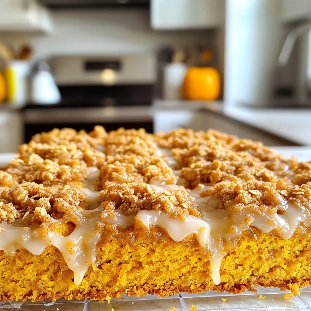Pumpkin Streusel Coffee Cake Delightful and Easy Recipe
