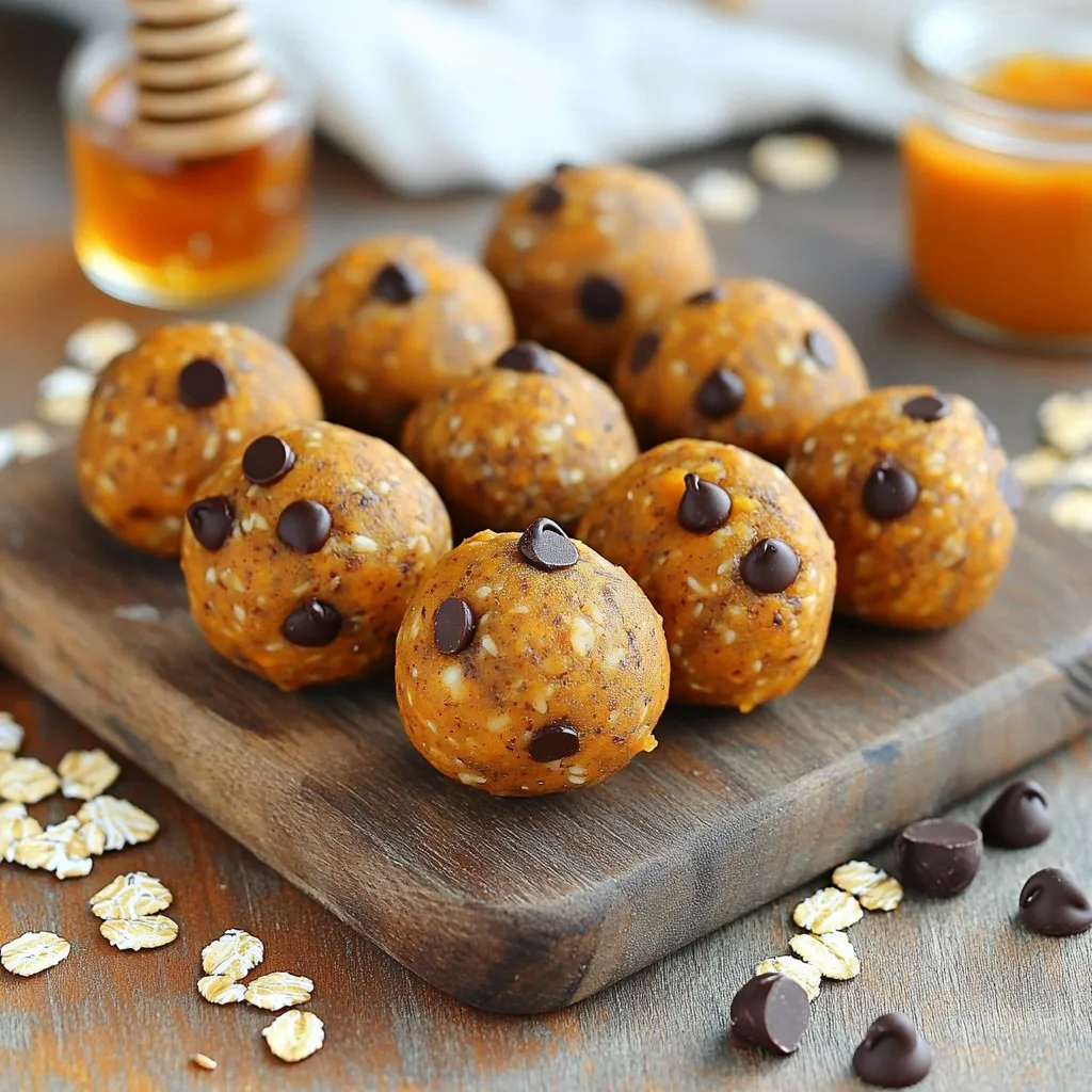 Pumpkin Spice Latte Energy Bites Simple and Tasty