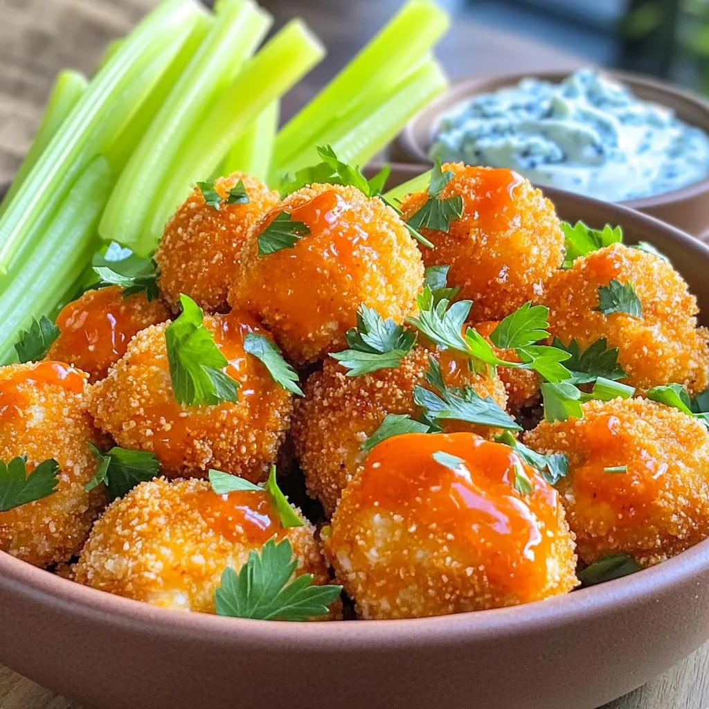 Air Fryer Buffalo Chicken Bites Crispy and Flavorful