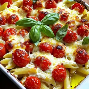 - 300g pasta (penne or rigatoni) - 200g feta cheese - 500g cherry tomatoes, halved - 3 cloves garlic, minced - 1 medium onion, diced - 2 tablespoons extra-virgin olive oil - 1 teaspoon dried oregano - 1 teaspoon red pepper flakes (optional) - Salt and freshly ground black pepper to taste - Fresh basil leaves, torn, for garnish - 100g grated mozzarella cheese This dish shines with simple ingredients. Start with pasta, feta, and fresh tomatoes. The pasta gives a nice base. Feta adds creaminess and tang. The tomatoes bring sweetness and brightness. Next, you need garlic and onion. They add depth and flavor. Olive oil helps to blend everything together. Don't forget the oregano and red pepper flakes for a little kick! Salt and pepper are key to balancing all the flavors. The basil leaves are great for a fresh finish. And mozzarella? It melts beautifully on top. These simple ingredients create a comforting and tasty meal. You will love how easy this dish is to make and enjoy! - Preheat oven to 200°C (400°F). - Cook pasta until al dente (8-10 minutes). Start by turning on your oven to 200°C (400°F). This way, it will be hot and ready for you. While the oven heats up, fill a large pot with water. Add a bit of salt to the water and bring it to a boil. Once the water is boiling, add your pasta. Cook it for about 8 to 10 minutes until it is al dente, which means it’s firm but cooked. After cooking, drain the pasta and set it aside. - Combine cherry tomatoes, onion, garlic, olive oil, and seasonings. Now, grab a large baking dish. In this dish, mix together the halved cherry tomatoes, diced onion, minced garlic, olive oil, dried oregano, and red pepper flakes if you want some heat. Add a pinch of salt and pepper to taste. Stir all these ingredients well. This mixture will create a tasty base for your dish. - Add feta and bake for 25-30 minutes. - Combine pasta with baked mixture and top with mozzarella. Next, make a well in the center of your tomato mix. Place the block of feta cheese right in the middle. Drizzle a little more olive oil on top of the feta and sprinkle with some salt and pepper. Now, put the baking dish in your oven and let it bake for 25 to 30 minutes. The tomatoes should look blistered and juicy, and the feta will be soft. After baking, take the dish out of the oven. Stir the roasted tomato mixture with the melted feta. This will create a creamy sauce. Gently fold in your cooked pasta, making sure each piece is coated in this delicious mix. Finally, sprinkle the grated mozzarella cheese over the top of your pasta dish. Return the dish to the oven for another 10 to 15 minutes. This will melt the mozzarella and make it bubbly and golden. Enjoy the aroma filling your kitchen! To get the best results, watch the cooking time closely. The tomatoes need to blister just right. If they cook too long, they may turn mushy. Fresh ingredients make a big difference, too. Use ripe cherry tomatoes and good feta cheese for the best flavor. They truly shine in this dish. When serving, you can dish it out straight from the baking dish. This gives a cozy, rustic feel. If you prefer a fancier look, plate individual portions. Top them with extra torn basil leaves for a pop of color and flavor. This simple add-on makes your meal feel gourmet. You can easily adjust the spices to suit your taste. If you want more heat, add extra red pepper flakes. For a different flavor, try adding herbs like thyme or rosemary. You can also swap feta for other cheeses. Goat cheese or ricotta can add a unique twist to the dish. {{image_4}} You can switch up the pasta for a gluten-free option. Look for gluten-free penne or rigatoni. These options work well in this bake. You can also use non-dairy feta. Brands like Violife or Tofutti offer tasty alternatives. Adding veggies can boost the dish's flavor. Spinach or bell peppers are great choices. You can stir them in before baking. For protein, try chicken or shrimp. Cook them separately and mix them in with the pasta for a heartier meal. You can serve this dish in two ways. Serve it as a bake, fresh from the oven. Or, plate it as a standalone pasta dish. Adjust portion sizes for family-style sharing or individual plates. This way, everyone gets just the right amount! To keep your leftover TikTok feta tomato pasta bake fresh, let it cool first. Place it in an airtight container. Store it in the fridge for up to three days. This way, you can enjoy it later without losing flavor. When reheating, I recommend using the oven. Preheat it to 180°C (350°F). Place your pasta bake in a baking dish. Cover it with foil to keep it moist. Bake for about 15-20 minutes. If you're in a hurry, the microwave works too. Heat in short intervals, stirring in between, so it warms evenly. Just remember, the oven keeps a better texture and flavor. You can freeze this dish for later enjoyment. Allow it to cool fully, then portion it into freezer-safe containers. It can last for about two months in the freezer. When you're ready to eat, thaw it in the fridge overnight. Reheat it in the oven, covered, at 180°C (350°F) for about 25-30 minutes. This method helps retain its creamy texture and rich taste. You can use several options if you need a feta substitute. For a non-dairy choice, try using tofu. Crumble it and add some lemon juice. This gives a tangy taste similar to feta. For regular cheese, goat cheese works great. It has a creamy texture and a rich flavor. You can also use ricotta cheese for a softer option. Yes, you can prepare this dish ahead. Cook the pasta, mix the ingredients, and place them in your baking dish. Cover it and store it in the fridge for up to a day. When you're ready to bake, just add the feta and mozzarella on top. Bake as directed. This makes dinner easy on busy days. You can make this dish vegan with a few swaps. Use plant-based feta or crumbled tofu. Replace mozzarella with vegan cheese. You can also add more veggies, like spinach or bell peppers, for added flavor. This keeps the dish tasty and colorful. To add heat, use more red pepper flakes. You can also add diced jalapeños or other hot peppers. For an extra kick, try a splash of hot sauce. Mix it in with the tomato and feta before baking. This will give your dish a spicy twist. This recipe combines simple ingredients for a tasty baked pasta dish. We explored main ingredients like pasta, feta, and cherry tomatoes. You learned how to prepare the mix, bake it, and enhance it. With tips on variations and storage, this dish fits many tastes. Enjoy crafting this easy meal. It’s great for weeknights or gatherings. Keep experimenting with flavors and ingredients. You'll find your favorite twist.