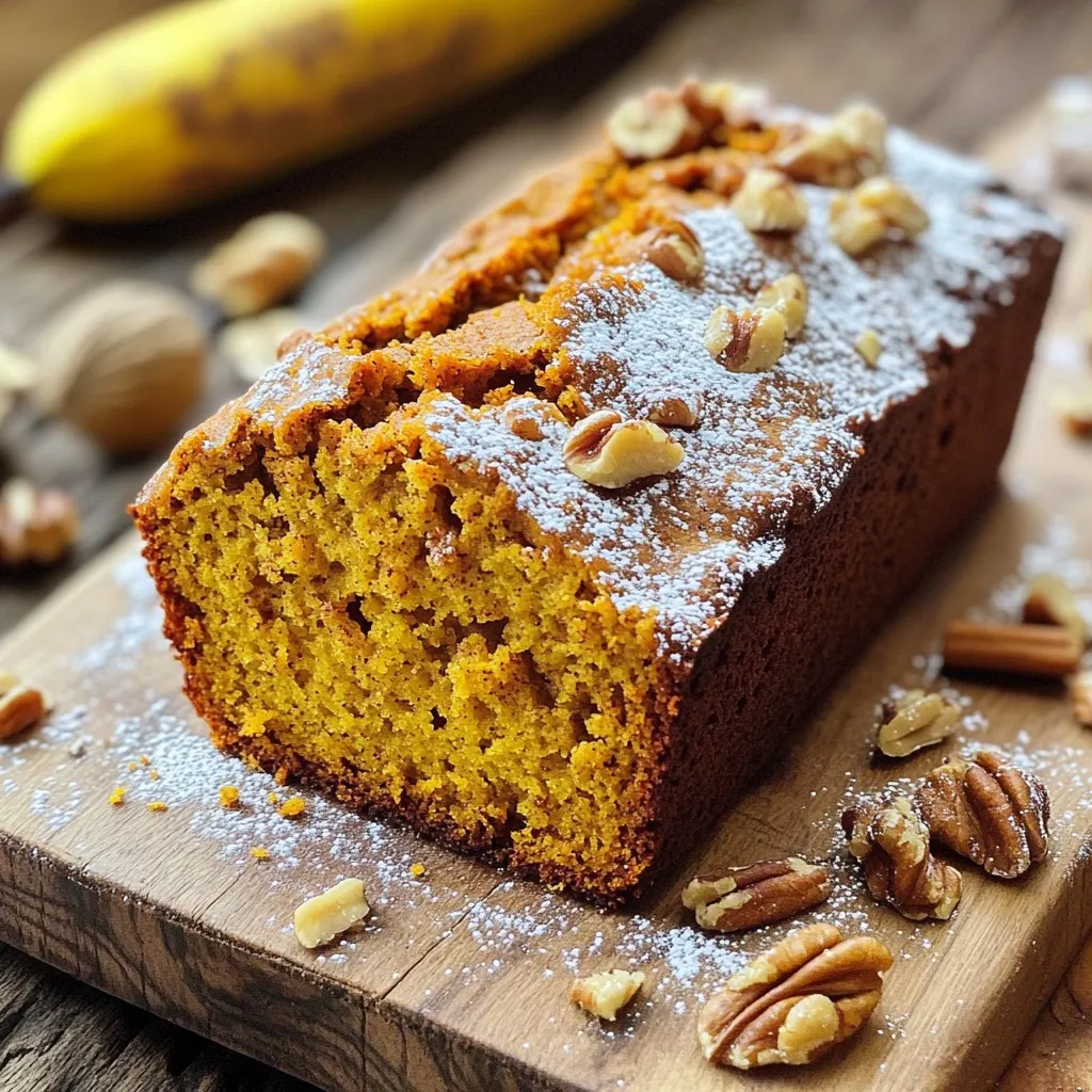 Spiced Pumpkin Banana Bread Irresistible and Easy Recipe