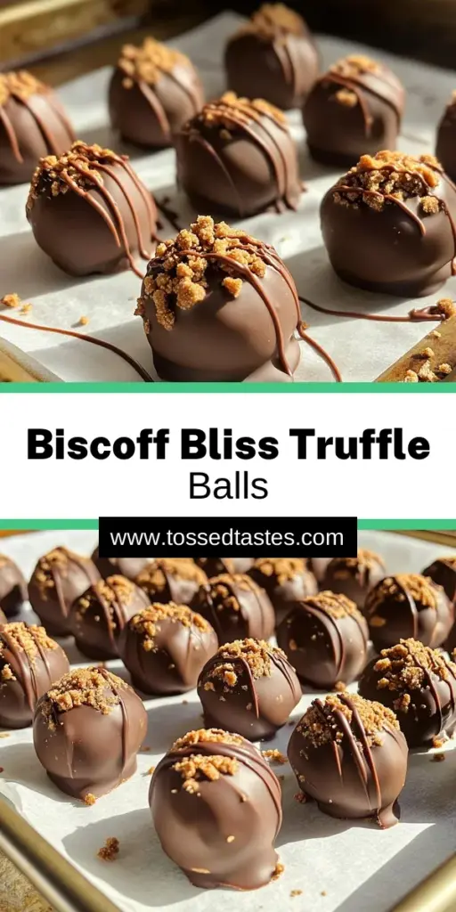 Indulge in decadence with these easy no-bake Biscoff truffle balls! Made with crushed Biscoff cookies, cream cheese, and a rich chocolate coating, they are perfect for any occasion. This simple recipe takes just 15 minutes to prepare and promises a delightful sweet treat that everyone will love. Click through to explore this delicious recipe and impress your friends and family with these heavenly bites!