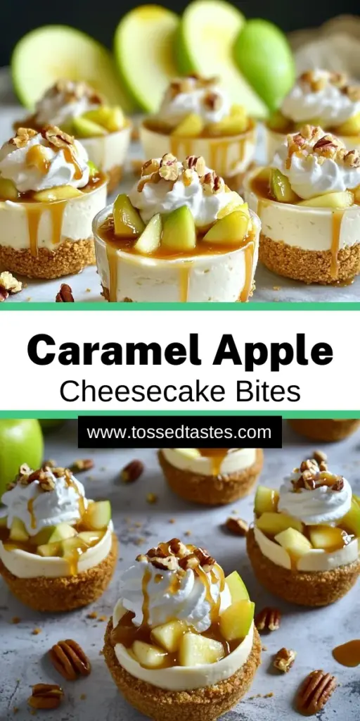 Indulge in the delightful flavors of Caramel Apple Cheesecake Truffle Cups with this easy recipe! Perfect for gatherings or a sweet treat at home, these mini desserts combine a creamy cheesecake filling with tart apples, buttery graham cracker crust, and luscious caramel drizzle. Get creative with toppings like whipped cream and chopped nuts. Click through to explore the full recipe and impress your friends with these delicious treats!