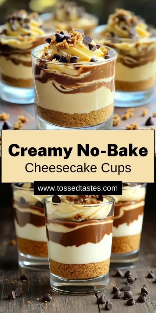 Indulge in the creamy delight of no-bake cookie butter cheesecake cups! This easy recipe features a smooth cookie butter and cream cheese filling layered over a buttery graham cracker crust. Perfect for any gathering, these delightful cups require just 20 minutes of prep time. Click through to discover how to make this simple yet irresistible treat that your guests will love. Your dessert table deserves this scrumptious addition!