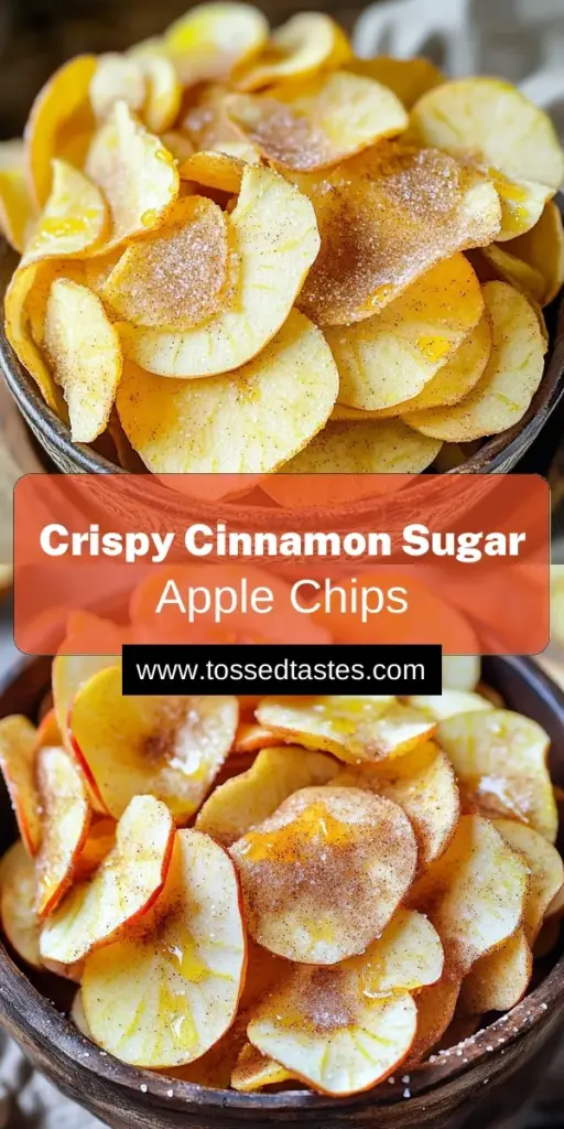 Satisfy your snack cravings with these deliciously crispy cinnamon sugar apple chips! Made with sweet Fuji or Honeycrisp apples, this easy air fryer recipe takes only 30 minutes. Toss apple slices in lemon juice, coat with a cinnamon-sugar mix, and enjoy the perfect blend of crunch and flavor. Whether as a healthy snack or a delightful dessert, these chips are a must-try! Click through to explore the full recipe and start snacking smart today!