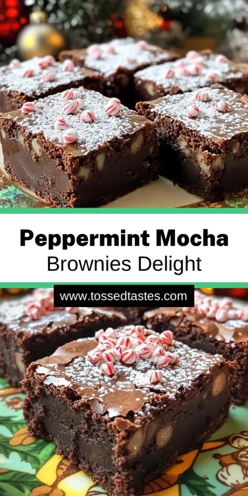 Indulge in the holiday spirit with bakery-style peppermint mocha brownies that are sure to impress! These rich and fudgy treats combine melted chocolate, a hint of peppermint, and a touch of coffee for the perfect festive dessert. In just 50 minutes, you can whip up a batch that's not only delicious but also beautifully presented for any gathering. Click through to explore the full recipe and elevate your dessert game this season!