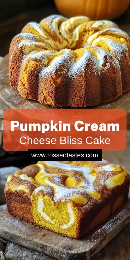 Indulge in the flavors of fall with this delicious Pumpkin Cream Cheese Pound Cake recipe! With a perfect blend of spices and a creamy cheese swirl, this cake is moist and bursting with pumpkin goodness. Easy to make and perfect for any occasion, it will impress your family and friends. Click through to discover the full recipe and bring this seasonal treat to your kitchen today! You're just a step away from sweet bliss.