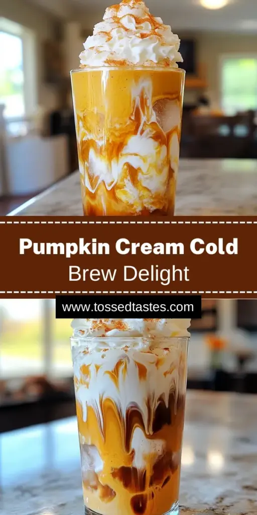 Indulge in the flavors of fall with this delicious Copycat Pumpkin Cream Cold Brew recipe! Enjoy the perfect blend of cold brew coffee and creamy pumpkin goodness, topped with whipped cream and a sprinkle of spice. This quick and easy drink transforms your coffee routine in just 10 minutes. Don’t miss out on this seasonal treat – click to explore the full recipe and delight in every sip!