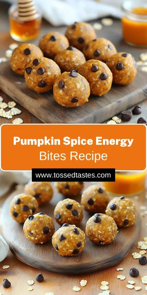 Indulge in the ultimate fall treat with these Pumpkin Spice Latte Energy Bites! Packed with wholesome ingredients like oats, pumpkin puree, and almond butter, these bites are perfect for a quick snack or a healthy breakfast boost. Learn how to whip up this delicious, no-bake recipe that combines the classic flavors of pumpkin spice with a hint of chocolate. Click through to discover the full recipe and enjoy a tasty way to fuel your day!