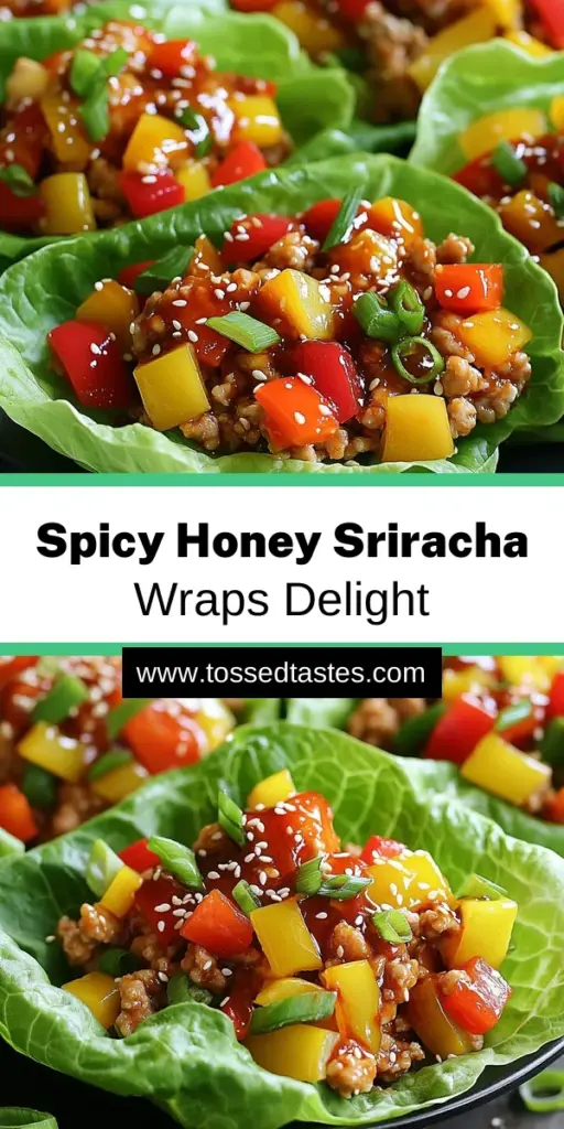 Get ready to spice up your dinner with these Zesty Honey Sriracha Chicken Lettuce Wraps! This easy recipe combines ground chicken, fresh veggies, and a sweet and spicy sauce, all wrapped in crisp lettuce. In just 25 minutes, you can create a delicious, healthy meal that’s perfect for any occasion. Click through to discover how to make this flavorful dish and impress your family and friends with your cooking skills!