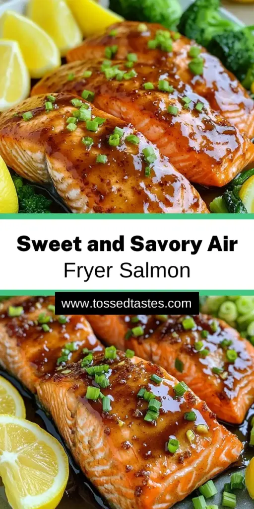Indulge in a deliciously simple dinner with this Air Fryer Maple Brown Sugar Salmon recipe! This easy dish brings together the rich flavors of maple syrup, brown sugar, and savory soy sauce, creating a mouthwatering meal that's perfect for any night. With just a few ingredients and quick prep, you can enjoy perfectly cooked salmon in less than 40 minutes. Click to explore the recipe and elevate your dinner today!
