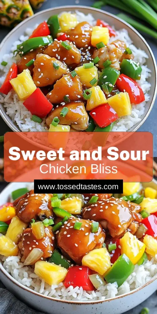 Discover the vibrant flavors of Exquisite Sweet and Sour Chicken Bowls that will elevate your dinner routine! This easy recipe combines succulent chicken with colorful bell peppers, fresh pineapple, and a delightful homemade sweet and sour sauce, all served over fluffy jasmine rice. Perfect for a family meal or a cozy night in, each bite offers a taste of perfection. Click through to explore this delicious recipe and impress your loved ones!