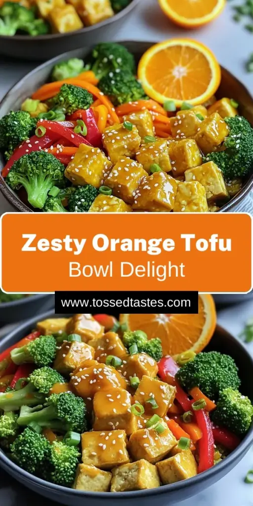 Discover the delicious world of zesty orange tofu bowls with our easy recipe! This vibrant dish features crispy tofu, fresh veggies, and a flavorful orange sauce that will tantalize your taste buds. Perfect for a quick meal, it takes just 30 minutes to prepare. Click through to explore the full recipe and bring a burst of citrusy goodness to your dinner table tonight! Enjoy wholesome flavors in every bite.