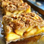 To make tasty baked apple crumble breakfast bars, you will need: - 2 large apples, peeled and diced - 1 cup rolled oats - 1 cup all-purpose flour - 1/2 cup brown sugar - 1/2 cup unsalted butter, melted - 1/4 cup honey or maple syrup - 1 teaspoon ground cinnamon - 1/2 teaspoon ground nutmeg - 1/2 teaspoon vanilla extract - 1/4 teaspoon salt - 1/2 cup chopped nuts (walnuts or pecans) - Optional: 1/4 cup raisins or dried cranberries These ingredients create a balanced mix of flavors and textures. The apples give natural sweetness, while oats add heartiness. Feel free to change up the recipe with these fun options: - Add 1/4 cup of raisins or dried cranberries for extra sweetness. - Swap out nuts for seeds like pumpkin or sunflower seeds. - Use different sweeteners like agave syrup or brown rice syrup. These changes let you make the bars your own. You can try different fruits or nuts too. Boost the nutrition of your bars with these ideas: - Add a scoop of protein powder to the oat mixture. - Sprinkle in some chia seeds for added fiber. - Mix in a spoonful of nut butter for healthy fats. These additions enhance the health benefits and make the bars more filling. You can enjoy them as a quick breakfast or snack. To start, preheat your oven to 350°F (175°C). Grab an 8x8 inch baking pan and line it with parchment paper. Leave some paper hanging over the sides. This will help you lift the bars out later. Next, peel and dice the apples. Toss the diced apples in a medium bowl with 1 tablespoon of ground cinnamon. Let them sit for a few minutes, allowing the apples to soak up the flavor. In a large bowl, mix together the rolled oats, all-purpose flour, brown sugar, melted butter, honey (or maple syrup), vanilla extract, and salt. Stir until everything is well combined. Set aside 1/2 cup of this mixture. This will be your topping. Now, take the remaining mixture and press it firmly into the bottom of the lined baking pan. Make sure it's even and packed down well. Next, spoon the cinnamon-spiced apples over this oat base. Spread them out evenly so every bite has apple flavor. Now, sprinkle the reserved crumble mixture over the apples. For some extra crunch, add the chopped nuts and optional raisins or dried cranberries on top. Place the pan in your preheated oven. Bake for 25-30 minutes. You’ll know it’s done when the topping turns golden brown and the apples feel soft. After baking, let the bars cool in the pan for at least 10 minutes. Use the parchment paper to lift the whole slab out. Allow it to cool completely on a wire rack before slicing into rectangular bars. You can switch ingredients to fit your taste. For example, if you don’t have apples, try pears or peaches. Use almond flour instead of all-purpose flour for a nutty twist. If you're vegan, replace butter with coconut oil and honey with maple syrup. This will still give you great flavor and texture. For a perfect crumble, mix your ingredients well but don’t over-mix. You want some chunks in the mixture. Use cold butter to help keep the crumble firm. If you like it crunchy, add more chopped nuts or oats to the topping. Just remember to keep an eye on it while baking to avoid burning. These bars taste great warm. You can serve them with creamy Greek yogurt on top. A drizzle of honey makes them even sweeter. Enjoy them with coffee or tea for a lovely breakfast. For a fun twist, add a scoop of vanilla ice cream for dessert! {{image_4}} You can change the flavor of your baked apple crumble bars by adding spices or fruits. Here are some ideas: - Add more spices: Try using ginger or cloves for a warm flavor. - Mix in fruits: Pears, blueberries, or peaches can work well with apples. - Use flavored extracts: Swap vanilla for almond extract for a nutty twist. Make these bars fit your diet easily. Here are some ways to adjust them: - Gluten-free: Use gluten-free oats and flour. - Vegan: Replace butter with coconut oil and honey with agave syrup. - Nut-free: Omit nuts or use seeds like pumpkin or sunflower seeds. You can make smaller bites of these bars for easy snacking. Here are some ideas: - Muffin tins: Use a muffin tin to create individual servings. - Bite-sized bars: Cut the baked mixture into small squares for grab-and-go snacks. - Mini loaf pans: Bake in mini loaf pans for a fun twist on presentation. After you make these baked apple crumble breakfast bars, you might have some left. Store them in an airtight container at room temperature. They will stay fresh for about three days. If you want to keep them longer, the fridge is a good choice. They will last up to a week in the fridge. Make sure to let them cool completely before storing. Freezing these bars is a smart way to save them. First, cut the bars into squares. Wrap each square in plastic wrap. Then, place them in a freezer bag. They can stay frozen for up to three months. When you want to enjoy one, just take it out and let it thaw in the fridge overnight. Reheating these bars is easy. You can use the microwave or the oven. For the microwave, place a bar on a plate and heat for about 15-20 seconds. If you prefer the oven, preheat it to 350°F (175°C). Place the bar on a baking sheet and heat for about 10 minutes. This will make them warm and slightly crispy again. Enjoy them with yogurt or honey for a tasty treat! Baked apple crumble bars last about four to five days. Store them in an airtight container. Keep them in the fridge to keep them fresh longer. You can also wrap them in plastic wrap for added protection. Yes, you can use different types of apples. Sweet apples like Fuji or Gala work great. Tart apples like Granny Smith add a nice balance. Mixing different apples gives more flavor and texture. Just make sure to peel and dice them first. You can serve baked apple crumble bars with a dollop of Greek yogurt. A drizzle of honey adds extra sweetness. They pair well with coffee or tea, too. For a fun twist, try adding some fresh fruit on the side. This blog post covered everything you need to make apple crumble breakfast bars. We explored the ingredients and how to customize your bars for extra flavor and nutrition. I provided step-by-step instructions to prepare and bake your dish, ensuring you achieve the perfect crumble texture. The tips and tricks will help you adapt the recipe to suit your needs. Whether you want to store leftovers or make mini versions, you now have all the info. Enjoy creating delicious bars that fit your taste and lifestyle!