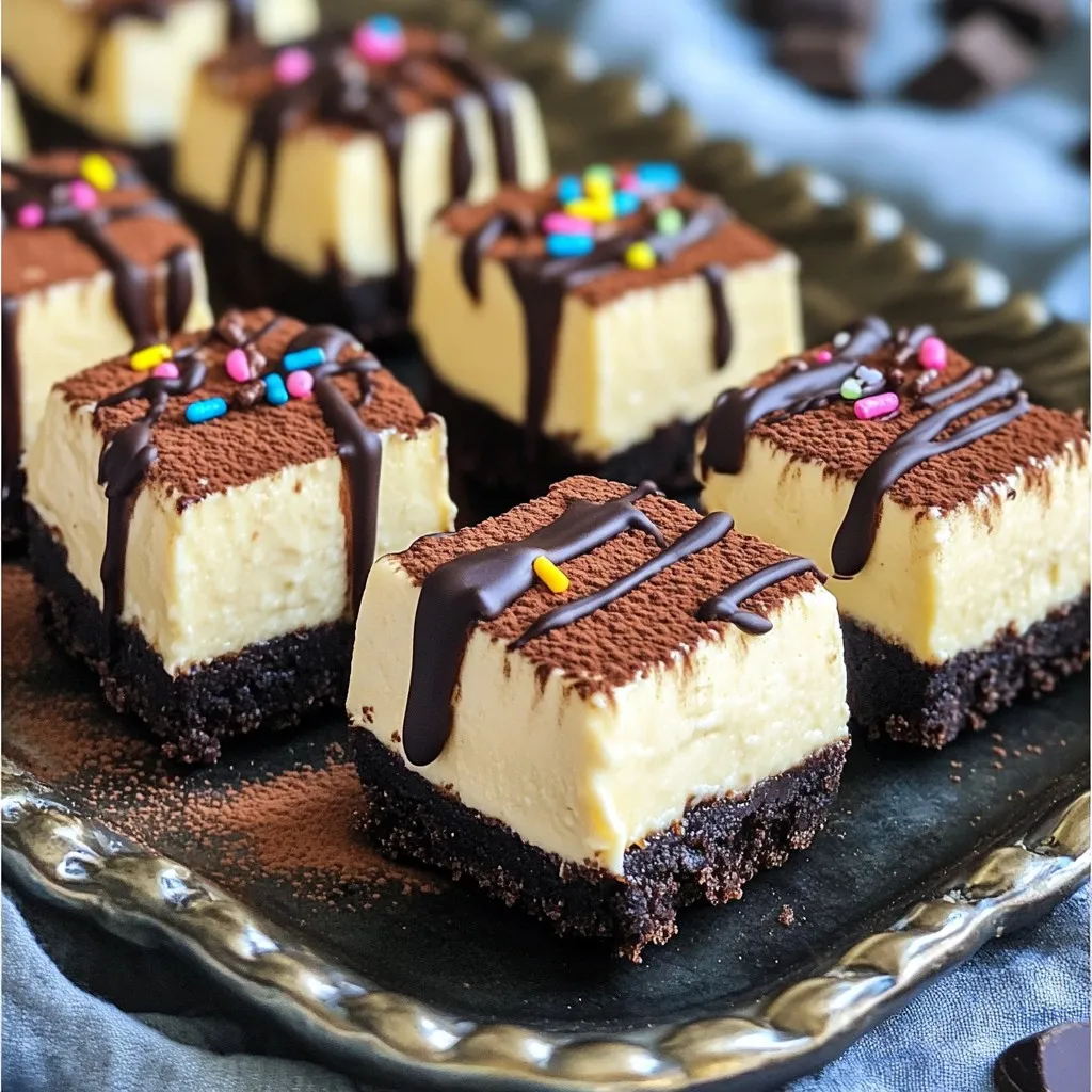 No-Bake Mocha Espresso Cheesecake Bites Delight