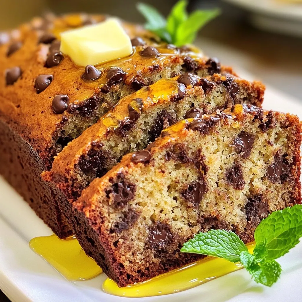 To start, you need three ripe bananas. Ripe bananas are sweeter and softer. They should be brown with some spots. Mash them until smooth. This adds moisture and flavor to your banana bread. Next, use 1/2 cup of unsalted butter. Melt it and let it cool a bit. Mix this with 3/4 cup of packed brown sugar. This combination gives the bread a rich taste and nice texture. The butter adds fat, which makes it soft. You’ll need one large egg for binding. Lightly beat it before adding. Also, add 1 teaspoon of pure vanilla extract. This adds a lovely aroma and depth of flavor. Together, they make your banana bread even more delicious. First, preheat your oven to 350°F (175°C). This step is key for even baking. Next, take a 9x5 inch loaf pan and grease it lightly with butter or oil. You can also use parchment paper for easy removal. This makes sure your banana bread comes out smoothly after baking. In a large bowl, start by mashing 3 ripe bananas with a fork or masher. Aim for a smooth texture with no lumps. Once you've done that, add 1/2 cup of melted butter. Mix until the butter is fully blended into the bananas. Next, stir in 3/4 cup of packed brown sugar, 1 large beaten egg, and 1 teaspoon of pure vanilla extract. Keep mixing until the mixture is smooth and well combined. Now, it's time to add the dry ingredients. Carefully sprinkle 1 teaspoon of baking soda and 1/4 teaspoon of fine sea salt over the wet mixture. Stir it in to combine. Then, gradually add 1 1/2 cups of all-purpose flour. Use a spatula or wooden spoon to gently fold the flour into the wet mix. Be cautious not to overmix, as this can make the bread dense. Lastly, fold in 1/2 cup of chocolate chips and any chopped nuts if you choose. This adds flavor and crunch! To get the best texture, start with ripe bananas. Look for bananas with brown spots. These are sweeter and softer. Mash them well until smooth. Combine the mashed bananas with melted butter. This mix adds moisture and richness. Use a light hand when folding in flour. Overmixing leads to dense bread. For extra flavor, consider adding chopped nuts. Walnuts or pecans work great. They add a nice crunch to the soft bread. You can also try different types of chocolate. Semi-sweet chocolate chips offer a classic taste. Dark chocolate chips add a richer flavor. Feel free to experiment with spices like cinnamon or nutmeg. Overmixing can ruin your banana bread. Mix just until the flour disappears. This keeps the bread light and fluffy. Use a spatula to fold in ingredients gently. It’s okay if small lumps remain. Trust me, your banana bread will turn out better this way. {{image_4}} You can add nuts to your banana bread for a crunch. Walnuts and pecans both work well. Walnuts give a rich taste. They add a nice bite and pair well with banana. Pecans are sweeter and softer. They add a buttery texture. Choose your favorite or use both for added flavor. The type of chocolate you use changes the flavor. Semi-sweet chocolate chips are classic and sweet. They melt nicely and add a rich taste. Dark chocolate chips offer a bolder flavor. They have less sugar, which can balance the sweetness of the bananas. Try both types to see what you like best! You can spice up your banana bread with extras. Cinnamon adds warmth and a cozy flavor. Nutmeg gives a nice twist and pairs well with banana. You might also try almond extract for a different note. A dash of cardamom can give it a unique flair. Experiment with these flavors to create your perfect loaf! After you bake your banana bread, let it cool. Wrap it tightly in plastic wrap. You can also use aluminum foil. Store it at room temperature for up to three days. For longer storage, place it in the fridge. It can last up to a week in the fridge. Just remember, cold air can dry it out. You can freeze banana bread for later. First, cool the loaf completely. Then, wrap it in plastic wrap, followed by foil. Make sure it is airtight. You can freeze it for up to three months. When you want to enjoy it, just take it out and let it thaw at room temperature. To enjoy your banana bread warm, heat it in the oven. Preheat the oven to 350°F (175°C). Place slices on a baking sheet. Cover with foil to keep it from drying out. Heat for about 10-15 minutes. You can also use the microwave. Heat slices for 15-20 seconds. Enjoy it warm for the best taste! Yes, you can use frozen bananas. Just thaw them before mashing. Frozen bananas are soft and sweet, making them great for banana bread. They also save time if you have ripe ones in your freezer. Remember to drain any extra liquid after thawing to keep your batter from getting too wet. You can check if the banana bread is done by using a toothpick. Insert it into the center of the loaf. If it comes out clean or with a few moist crumbs, your bread is ready. If it has wet batter on it, give it more time in the oven. Be careful not to overbake, as this can dry it out. Yes, you can make banana bread without eggs. Use a substitute like unsweetened applesauce or mashed flaxseed. For one egg, use 1/4 cup of applesauce or 1 tablespoon of flaxseed mixed with 2.5 tablespoons of water. This will help hold the bread together while keeping it moist. This post dives into making the best banana bread. We covered ingredients like ripe bananas, butter, and eggs. You learned step-by-step instructions, from mixing to baking. I shared tips for texture and flavor. Variations include nuts and spices for a unique twist. Finally, I explained how to store leftovers and answered common questions. Banana bread is tasty and fun to make. With these tips, you can create your own perfect loaf. Enjoy your baking journey!