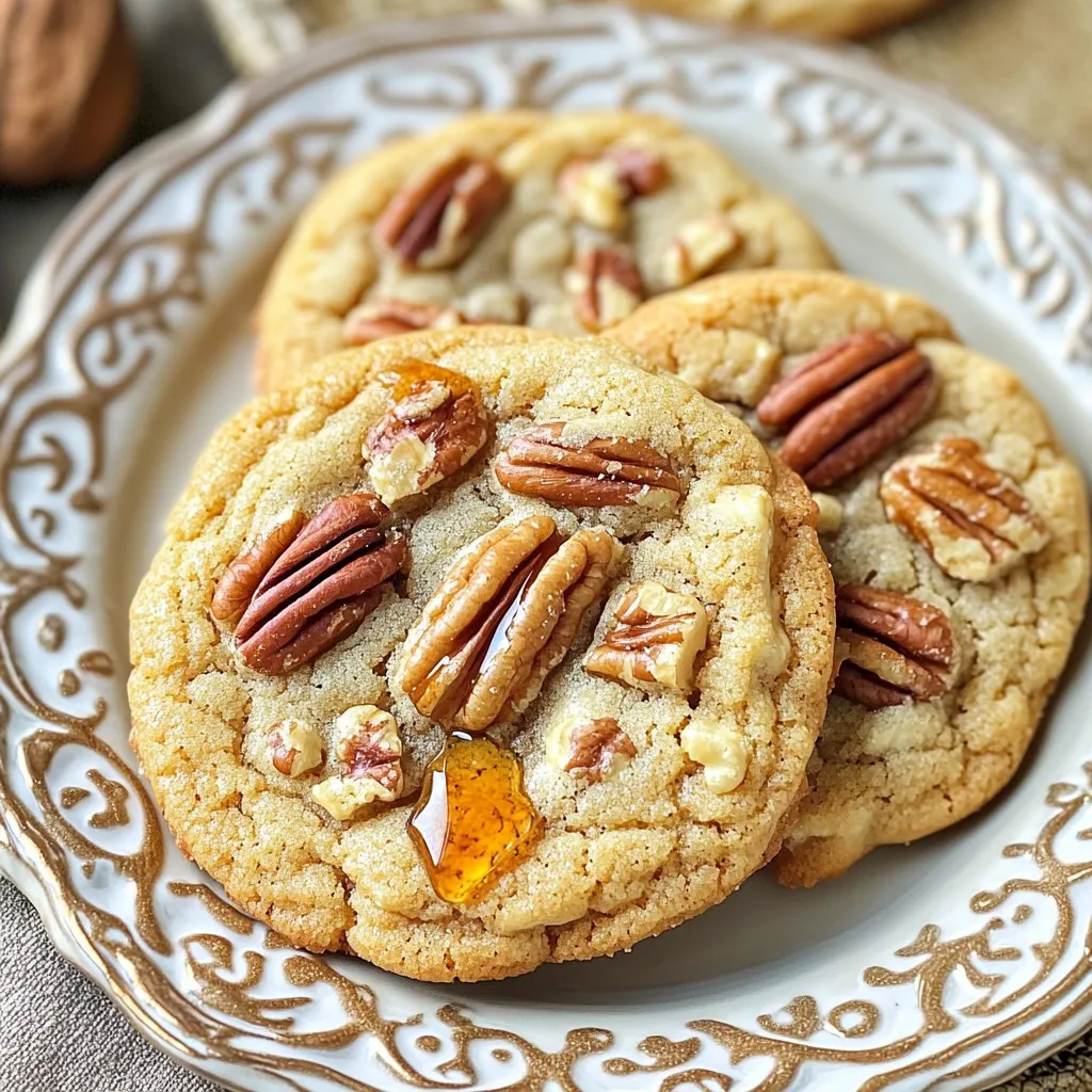 Brown Butter Maple Pecan Cookies Irresistible Treat