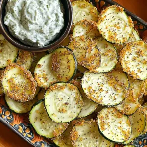 - Zucchini: 2 medium zucchinis - Olive Oil: 1 tablespoon extra virgin olive oil - Everything Bagel Seasoning: 2 teaspoons of your favorite brand - Additional Seasonings: Sea salt, to taste; freshly ground black pepper, to taste Zucchini is the star here. Use medium zucchinis for the best size and flavor. They should be firm and bright. Extra virgin olive oil brings rich flavor and helps the chips crisp. Choose a high-quality oil for the best results. Everything bagel seasoning adds that savory touch. Brands vary, so pick one you love. The mix usually has sesame seeds, poppy seeds, garlic, and onion bits. This gives the chips a tasty crunch. Don’t forget sea salt and black pepper. They enhance all the flavors. Adjust salt and pepper to your preference. A little will go a long way. These ingredients come together to create a tasty snack. Prepare them right, and you'll have crunchy chips. - Rinsing and Trimming First, rinse the zucchinis under cool water. This step removes dirt and debris. Next, trim off both ends of the zucchinis. This makes them ready for slicing. - Slicing Techniques Use a mandoline slicer or a sharp knife. Cut the zucchinis into thin rounds. Aim for a thickness of about 1/8 inch. This ensures even cooking and crispy results. - Importance of Olive Oil Olive oil is key for crispiness. It helps the zucchini chips cook evenly. Drizzle 1 tablespoon of extra virgin olive oil over the zucchini slices in a large bowl. - Applying Everything Bagel Seasoning Sprinkle 2 teaspoons of everything bagel seasoning over the oiled zucchini. Add sea salt and black pepper to taste. Toss gently to coat all slices evenly with the seasoning. - Preheating the Air Fryer Preheat your air fryer to 375°F (190°C). This step is crucial for achieving the perfect crunch. It ensures the chips start cooking right away. - Arranging Zucchini Slices Place the seasoned zucchini slices in a single layer in the air fryer basket. Avoid overcrowding the basket. This allows hot air to circulate and gives you crispy chips. - Cooking Time and Tips for Best Results Cook the zucchini chips for 10-12 minutes. Remember to shake the basket halfway through cooking. This promotes even crisping. Keep an eye on them towards the end. Cooking times may vary based on your air fryer model. The chips should be crispy and golden brown. - Importance of Thickness: Slicing zucchini to about 1/8 inch is key. This thickness helps them cook evenly and become crispy. If they're too thick, they might stay soft. - Avoiding Overcrowding: Do not cram the zucchini slices in the basket. This makes it hard for hot air to circulate. Cook in batches if needed for the best crunch. - Timing for Shaking the Basket: Shake the basket halfway through cooking. This helps the chips cook evenly and ensures they all get that nice golden color. - Indicators for Perfect Doneness: Look for a crispy texture and a golden brown color. If they look slightly pale, give them a few more minutes. - How to Serve: Arrange the zucchini chips on a nice platter. This makes them look more inviting. You can also stack them for a fun look. - Ideal Accompaniments: Serve with dips like tzatziki or hummus. These creamy dips add flavor and make your snack even more enjoyable! {{image_4}} You can change the flavor of your zucchini chips easily. Here are some ideas: - Alternate Seasoning Ideas: Try using taco seasoning for a spicy kick. You can also sprinkle on garlic powder or paprika for a rich taste. If you love sweet flavors, sprinkle some cinnamon and a touch of sugar. - Adding Cheese or Other Toppings: Grate some Parmesan cheese over the chips before air frying. This adds a salty, cheesy crunch. You can also mix in some crushed red pepper for heat. Your chips will have a new twist with these toppings! You can use other vegetables to make similar chips. Here are some great choices: - Other Vegetables Suitable for Air Frying: Sweet potatoes, carrots, and beets work well. Slice them thin, just like zucchini. Each veggie brings its own unique flavor and texture. - Combining Zucchini with Different Ingredients: Try mixing zucchini with sliced eggplant or bell peppers. This adds color and taste to your chips. You can also experiment with herbs like rosemary or thyme for extra flavor. To keep your zucchini chips fresh, follow these tips: - Let the chips cool completely before storing. - Use an airtight container to prevent moisture. - Place parchment paper between layers to avoid sticking. I recommend glass or BPA-free plastic containers for safe storage. To enjoy crispy chips again, use these methods: - Preheat your air fryer to 350°F (175°C). - Arrange the chips in a single layer. - Heat for 3-5 minutes, checking often. This keeps them crunchy and tasty. Avoid microwaving, as it can make them soggy. To make zucchini chips crispy, cut the zucchini into thin slices, about 1/8 inch thick. This helps them cook evenly. Toss the slices in olive oil to coat them well. Preheat your air fryer to 375°F (190°C) before cooking. Lay the slices in a single layer in the basket. Cook them for 10-12 minutes, shaking the basket halfway through. This ensures even cooking and crispiness. Yes, you can use many other seasonings! Try garlic powder, onion powder, or even chili powder for a spicy kick. You could also use cheese powder for a cheesy flavor. Mix and match your favorite spices to find the perfect taste for you. Just remember to keep an eye on the amount to avoid overwhelming the natural flavor of the zucchini. You can store leftover zucchini chips for about 2-3 days. Keep them in an airtight container at room temperature. If you put them in the fridge, they may get soft and lose their crunch. For best results, eat them fresh or reheat them in the air fryer for a few minutes to restore some crispiness. The best way to cut zucchini for chips is to use a mandoline slicer or a sharp knife. Aim for thin, even slices of about 1/8 inch. This thickness helps the chips cook evenly and get crispy. Always be careful when using sharp tools. Enjoy the process and the great results! In this article, we covered how to make delicious zucchini chips in an air fryer. We looked at key ingredients, including zucchini, olive oil, and seasoning. I shared step-by-step instructions for prepping, coating, and cooking your chips to crispy perfection. You also learned important tips for serving and storing leftovers. Experiment with flavors and get creative with veggies. You can enjoy tasty, healthy snacks in no time. Happy cooking!