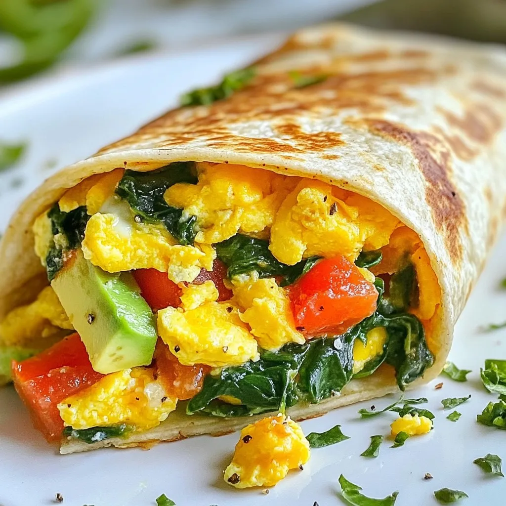 TikTok Breakfast Tortilla Wrap Easy and Tasty Recipe