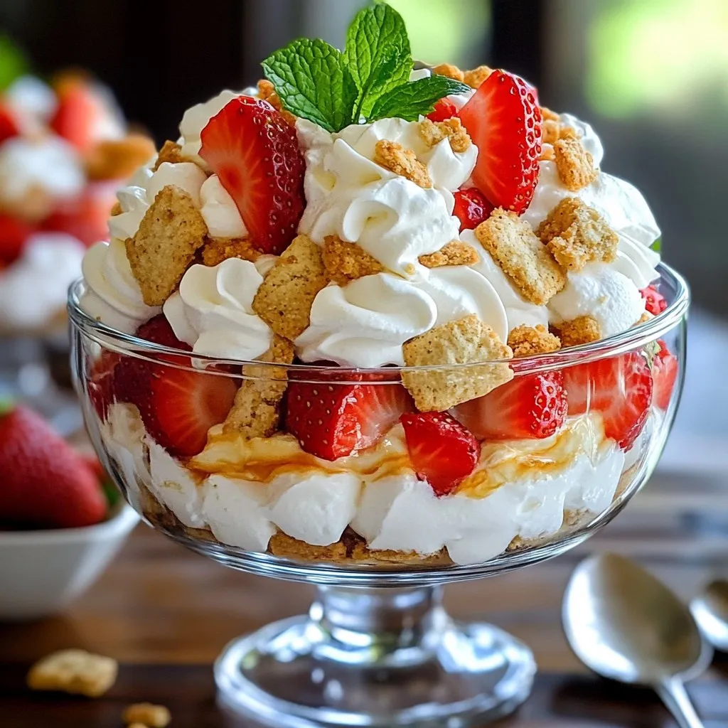 Strawberry Shortcake Fluff Salad Easy and Refreshing Delight