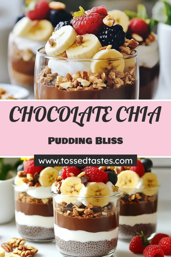 Indulge in this delicious High-Protein Chocolate Chia Pudding that's perfect for a healthy dessert or protein-packed breakfast. This easy Chocolate Chia Pudding Recipe combines chia seeds and almond milk for a creamy, vegan treat. With simple ingredients like cocoa powder and maple syrup, you won't believe how nutritious and satisfying this Vegan Chia Pudding can be. Save this recipe for your healthy dessert recipes! #ChiaPudding #HealthyDesserts #VeganRecipes #ProteinPacked