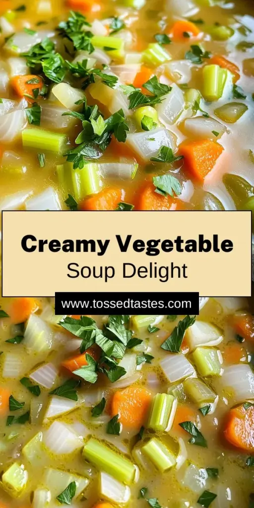 Discover the ultimate comfort food with this Hearty Creamy Vegetable Symphony recipe! Packed with fresh veggies like carrots, green beans, and cauliflower, this creamy soup is perfect for chilly days. Follow our easy step-by-step instructions to create a velvety, lush dish that will warm your heart and delight your taste buds. Don’t miss out—click through to explore the full recipe and savor a bowl of goodness today!