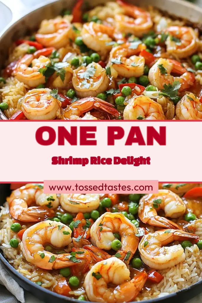 Looking for a quick shrimp recipe that delivers on flavor? Try this delicious one pan honey garlic shrimp recipe! It's an easy shrimp dinner featuring tender shrimp and fragrant jasmine rice cooked in one skillet. Perfect for busy nights, this one pan shrimp and rice dish is a crowd-pleaser that only takes 30 minutes to make. Save and click for the full recipe now! #HoneyGarlicShrimp #OnePanDinner #EasyShrimp #ShrimpRecipe